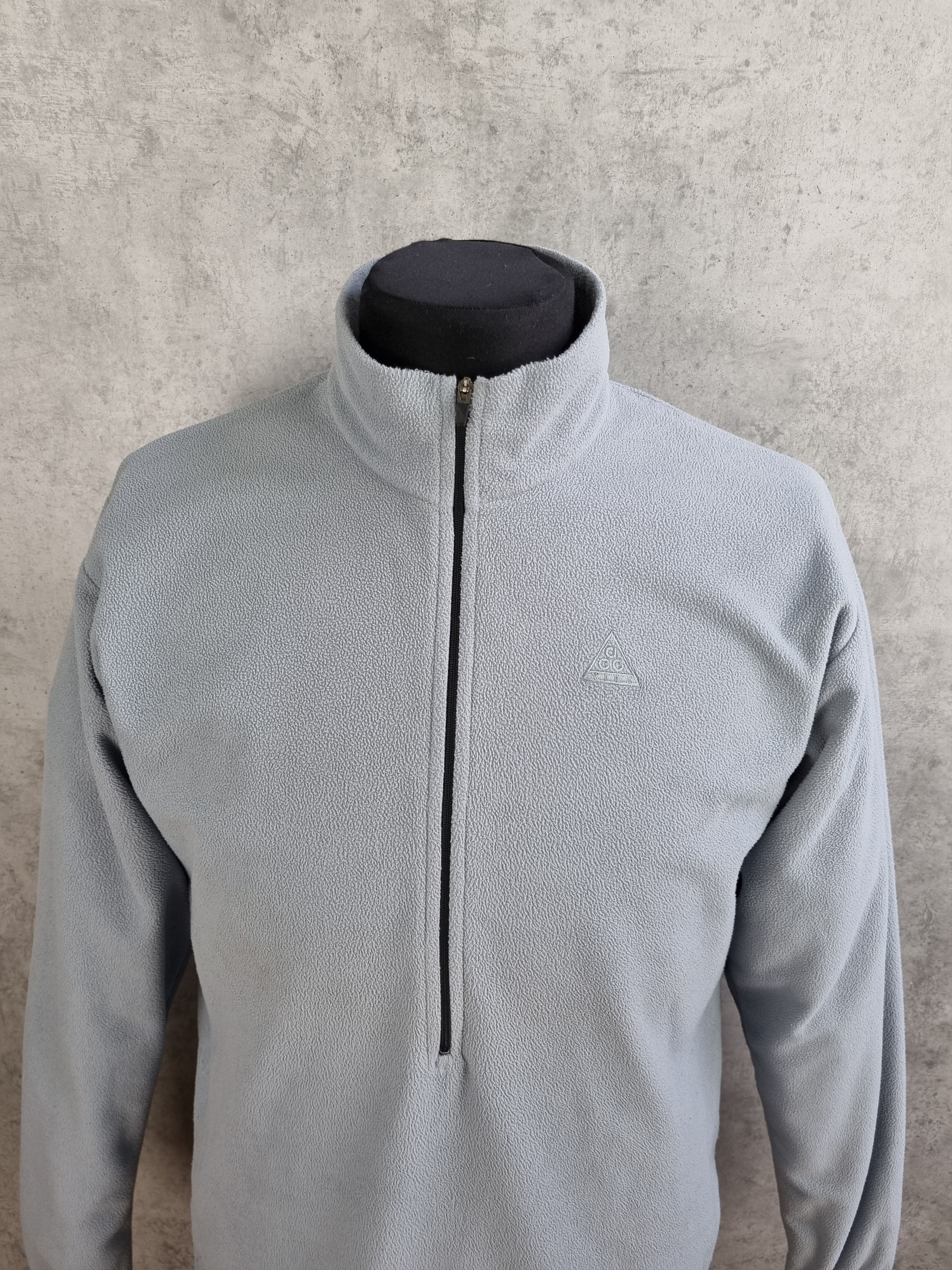 Nike × Nike ACG × Vintage Nike ACG Therma-Fit Fleece 1/4 Zip Pullover Size US M / EU 48-50 / 2 - 7 Thumbnail