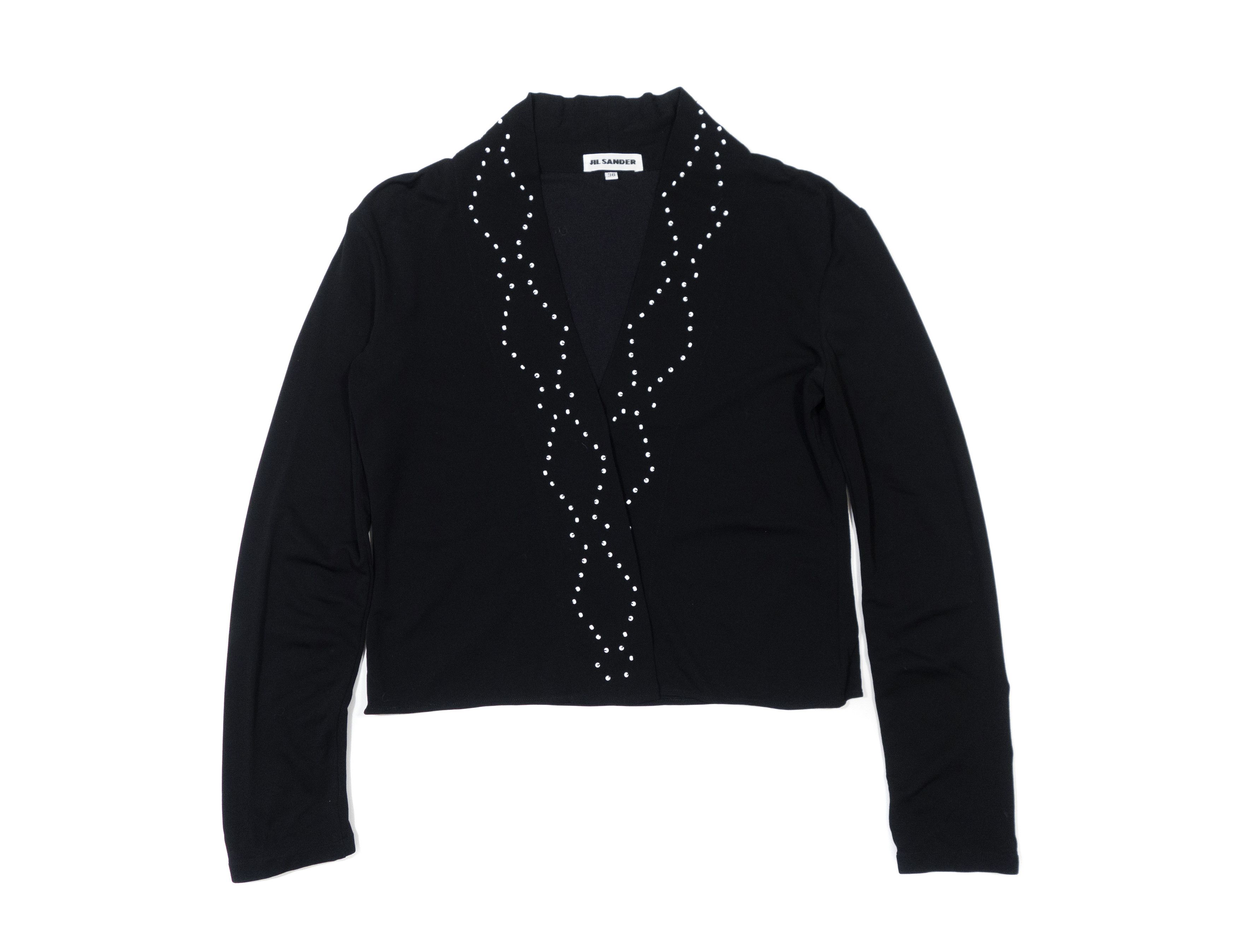 Jil Sander Beaded Light Cardigan 90s Size M / US 6-8 / IT 42-44 - 1 Thumbnail