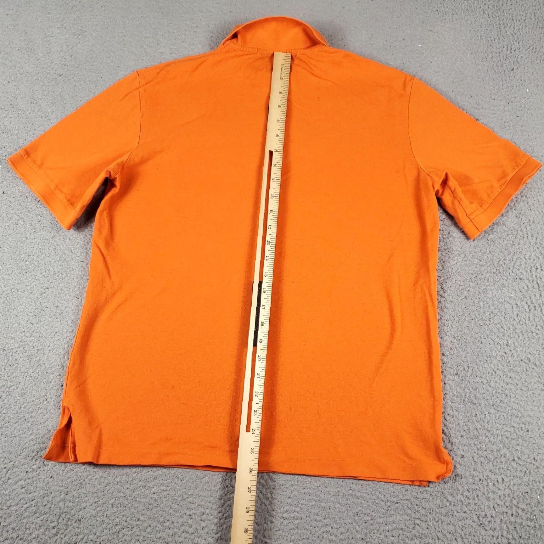 Ralph Lauren Ralph Lauren Polo Shirt Mens M Orange Solid Short Sleeve Casual Button-Front Polo Shirt Mens Medium Orange Size US M / EU 48-50 / 2 - 3 Thumbnail