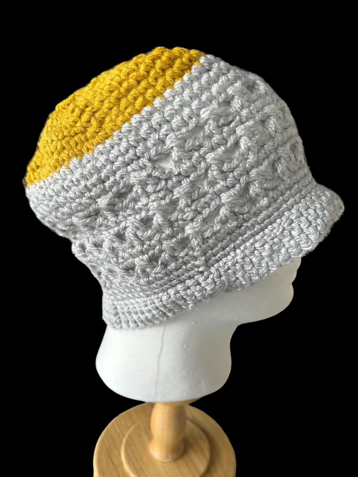 14th Addiction × Japanese Brand Crochet Knitted Handmade Beanie Hats Size ONE SIZE - 3 Thumbnail