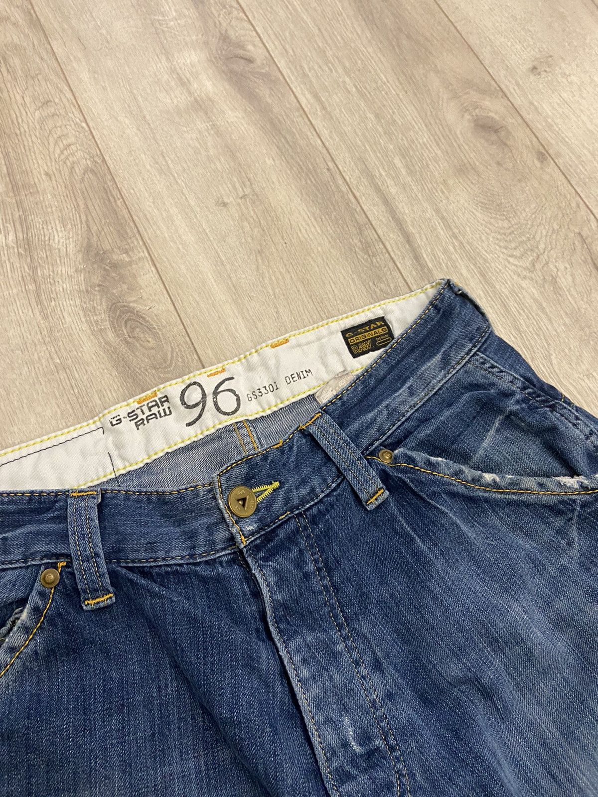 G-Star × Vintage G star Vintage Cargo Shorts 90’s y2k Size US 32 / EU 48 - 10 Thumbnail