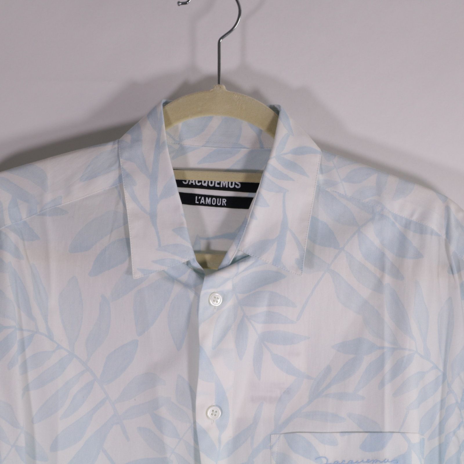 Jacquemus Jacquemus L'amour Simon Leaves Print Shirt 46 Size US S / EU 44-46 / 1 - 2 Thumbnail
