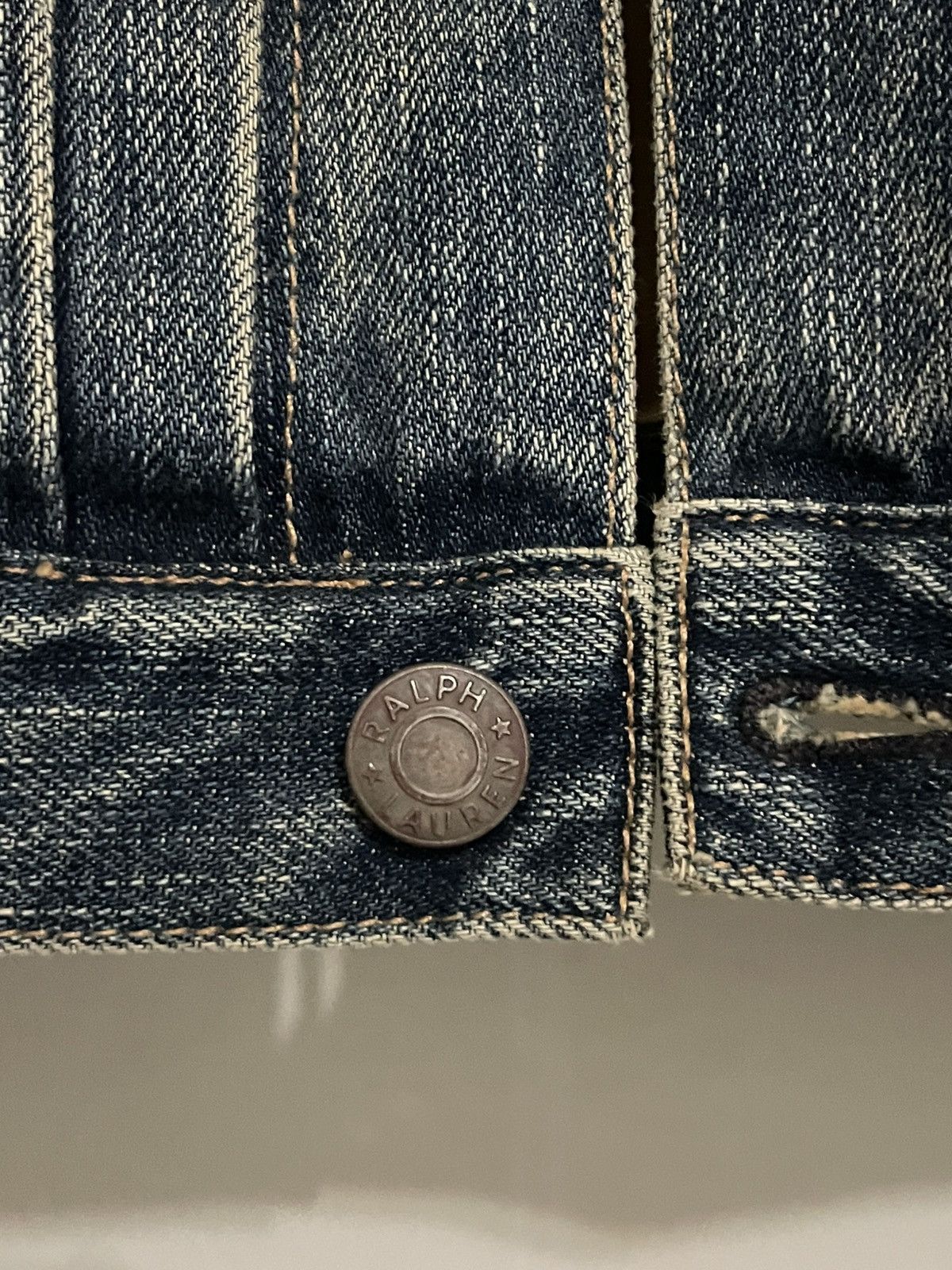 RRL Ralph Lauren × Ralph Lauren Ralph Lauren Type 2 Denim Jacket With Stripe Insulation Size M / US 6-8 / IT 42-44 - 11 Thumbnail