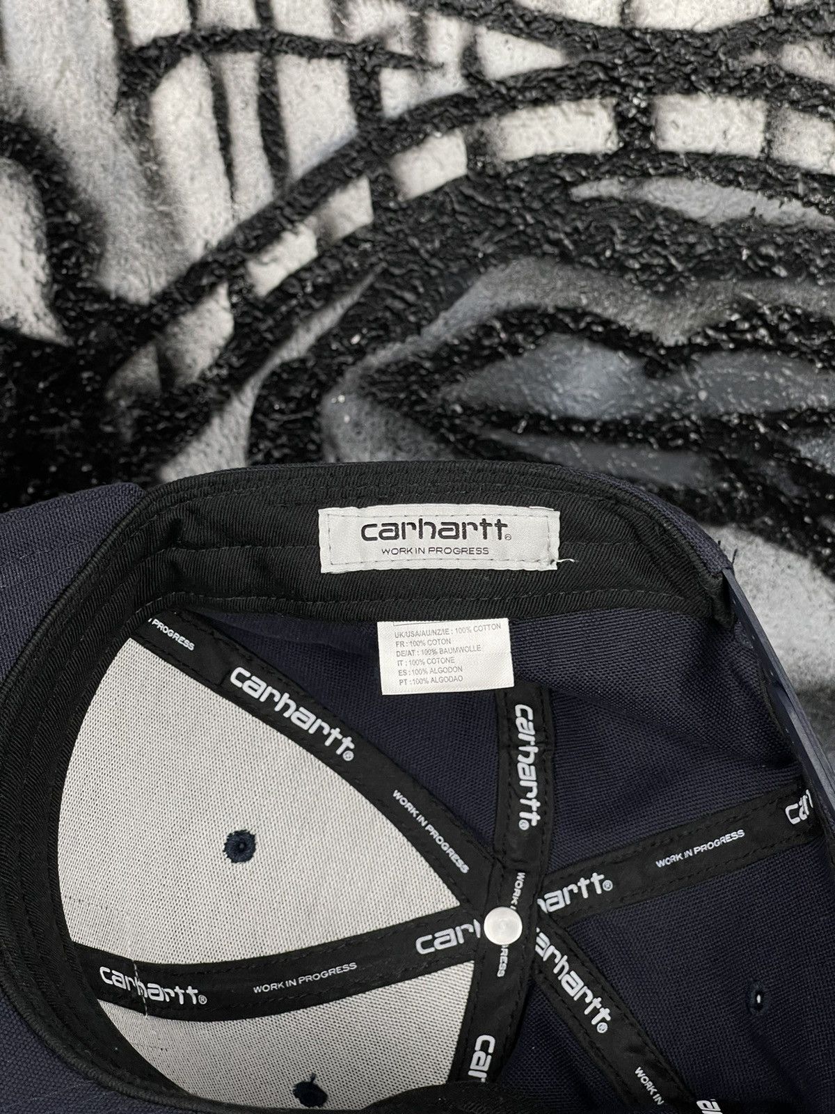 Carhartt Wip Carhartt WIP Logo Cap Trucker Hat Men’s Size ONE SIZE - 8 Thumbnail