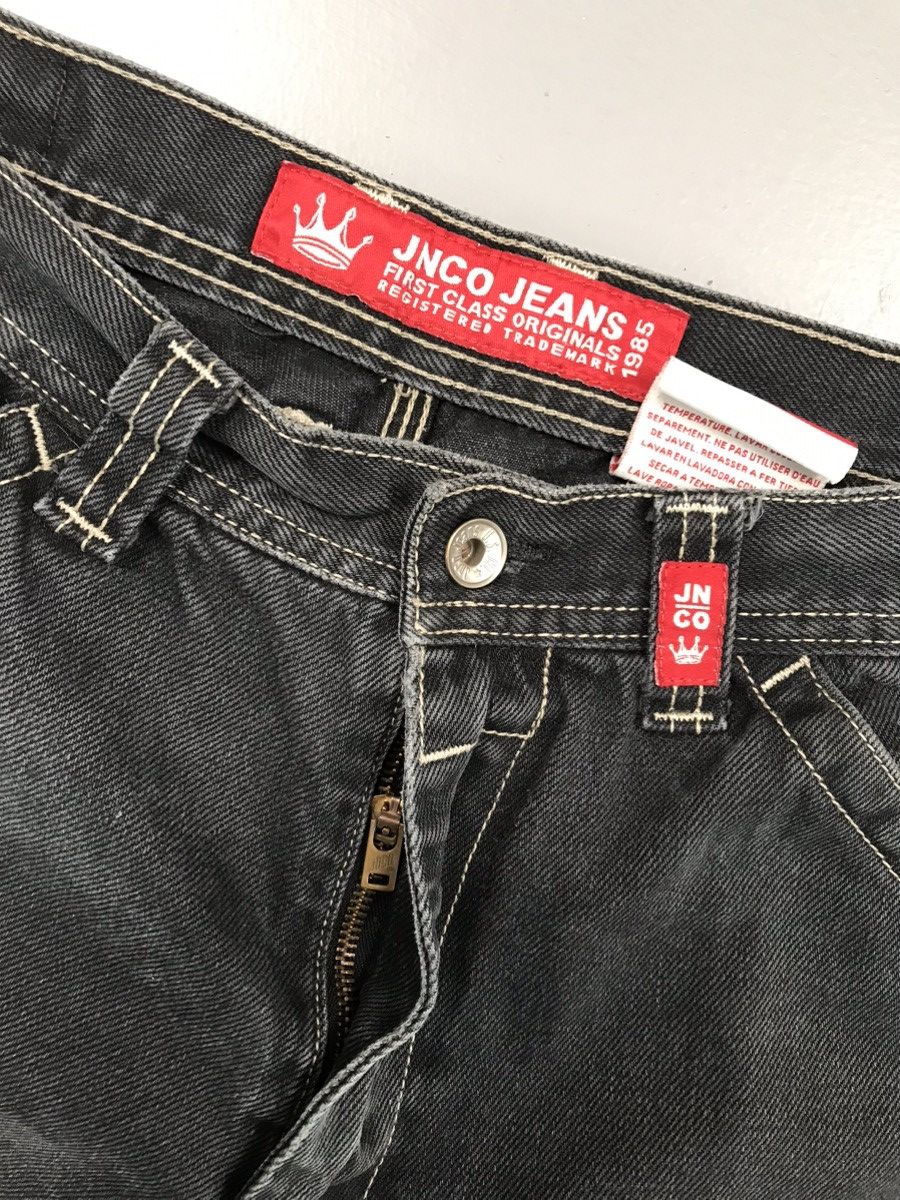 JNCO × Southpole × Vintage Vintage Jnco 90s crown embroidered denim Size US 29 - 5 Thumbnail