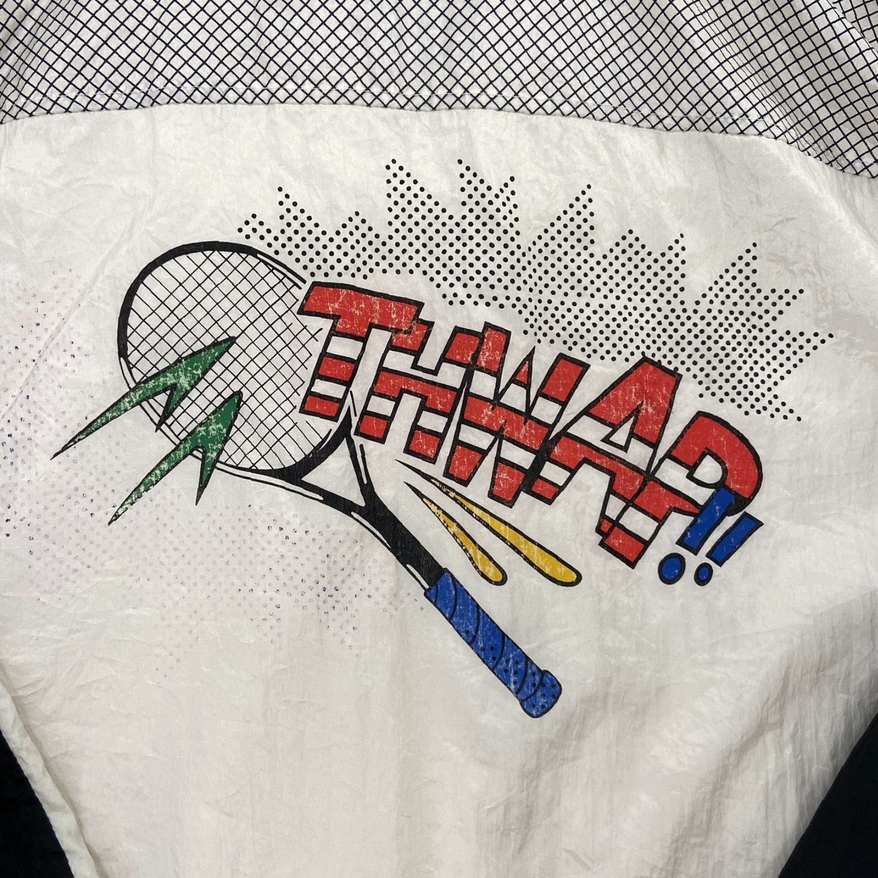 Ellesse VINTAGE Ellesse Windbreaker Jacket Men XL White Tennis Casual 90s Nylon Zip Size US XL / EU 56 / 4 - 6 Thumbnail