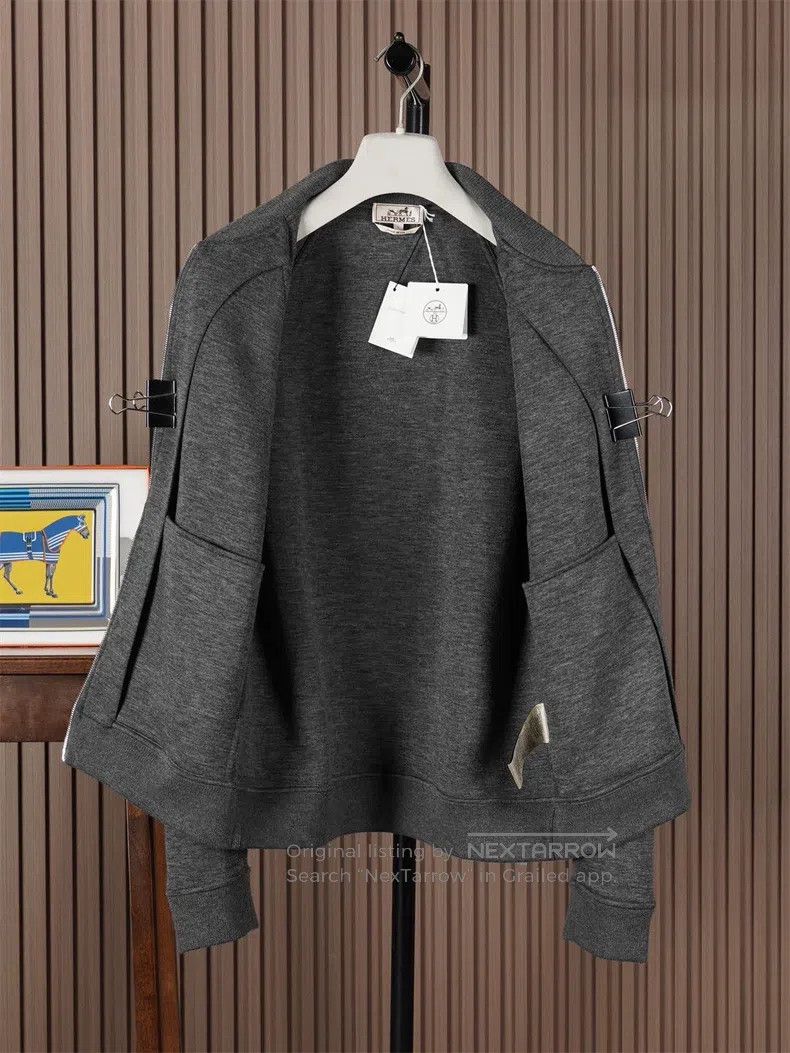 Hermes Hermes Men's Cashmere Jacket Size US L / EU 52-54 / 3 - 3 Thumbnail