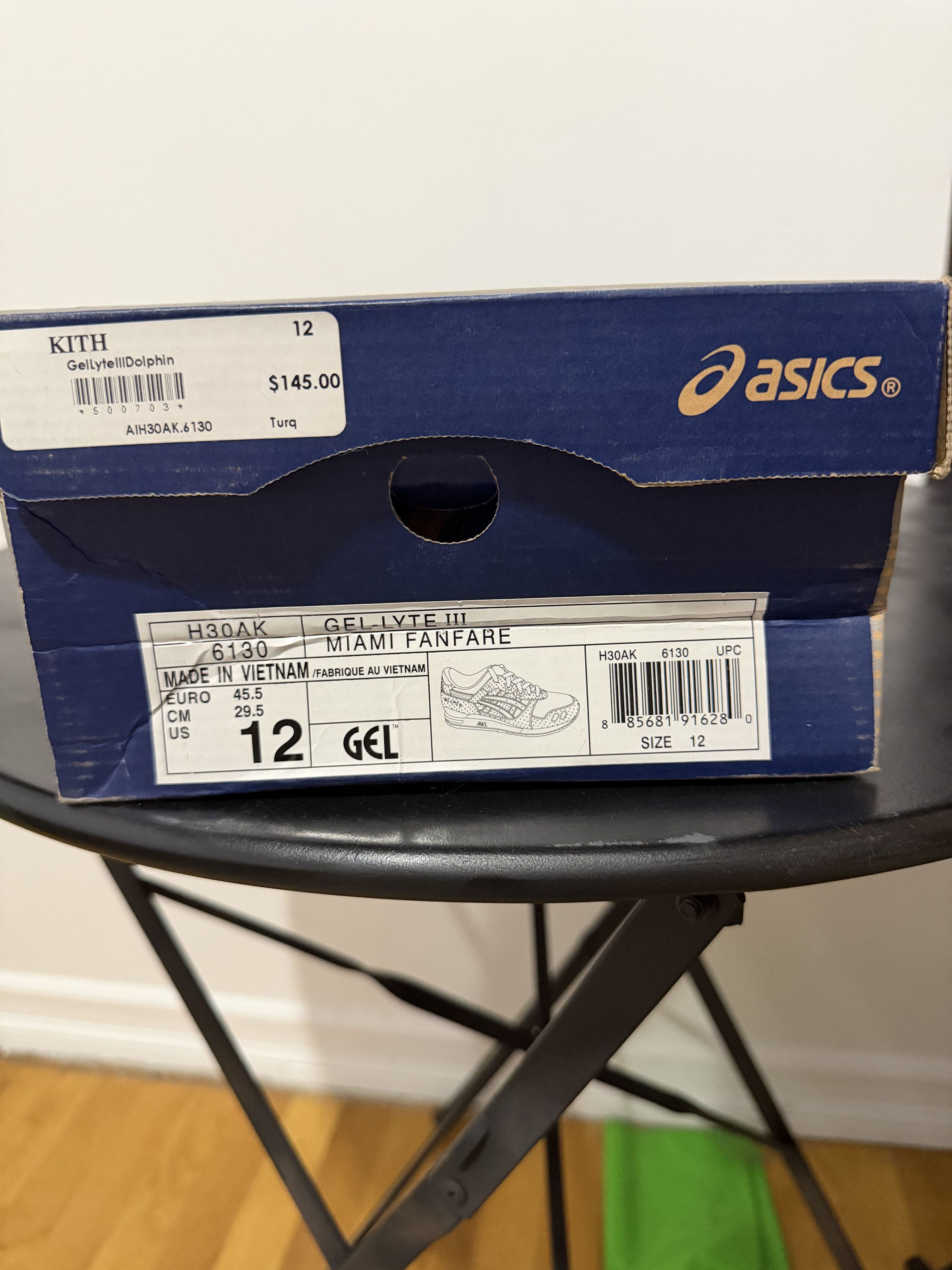 Asics × Kith Asics x Kith Gel Lyte III Miami Edition Size US 12 / EU 45 - 1 Thumbnail