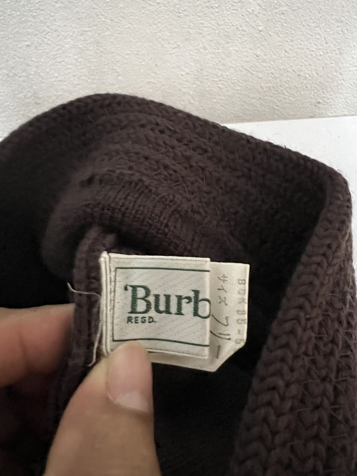 Burberry Vintage Burberrys Beanie Hats Size ONE SIZE - 8 Thumbnail