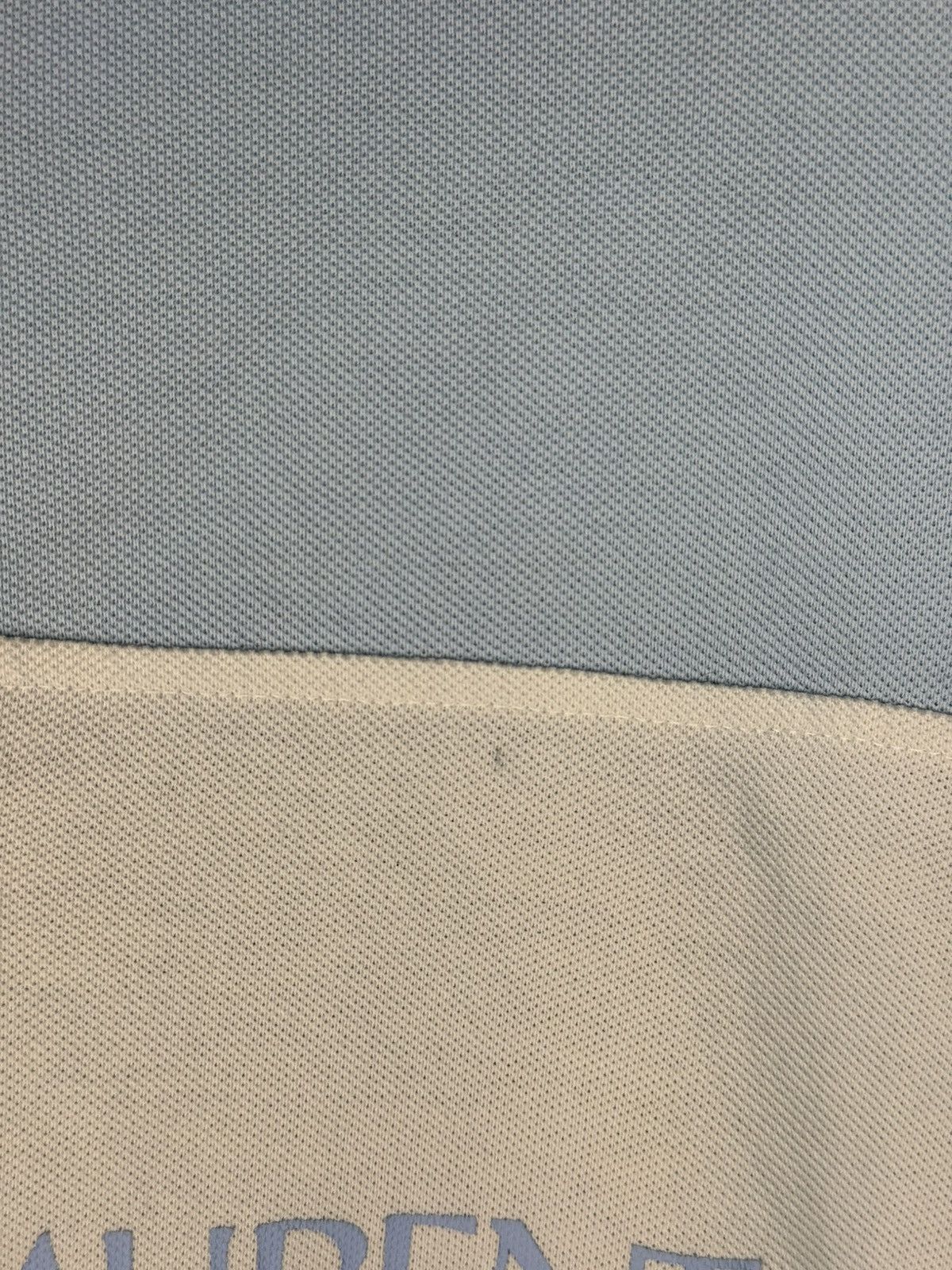 Yves Saint Laurent White/Blue YSL Polo Big Logo YSL Shirt Size US M / EU 48-50 / 2 - 20 Thumbnail