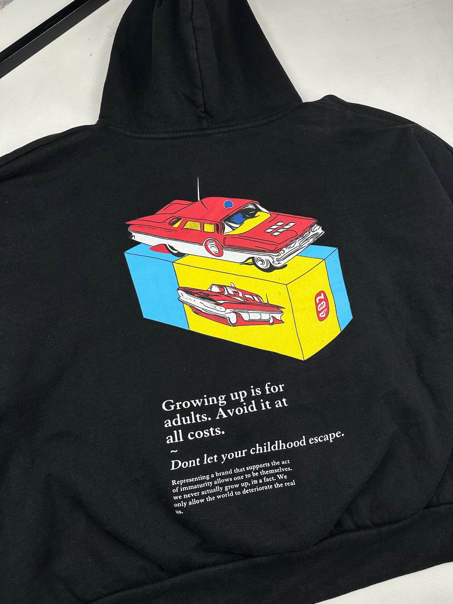 Vintage vintage racing Childish hoodie Size US S / EU 44-46 / 1 - 4 Thumbnail