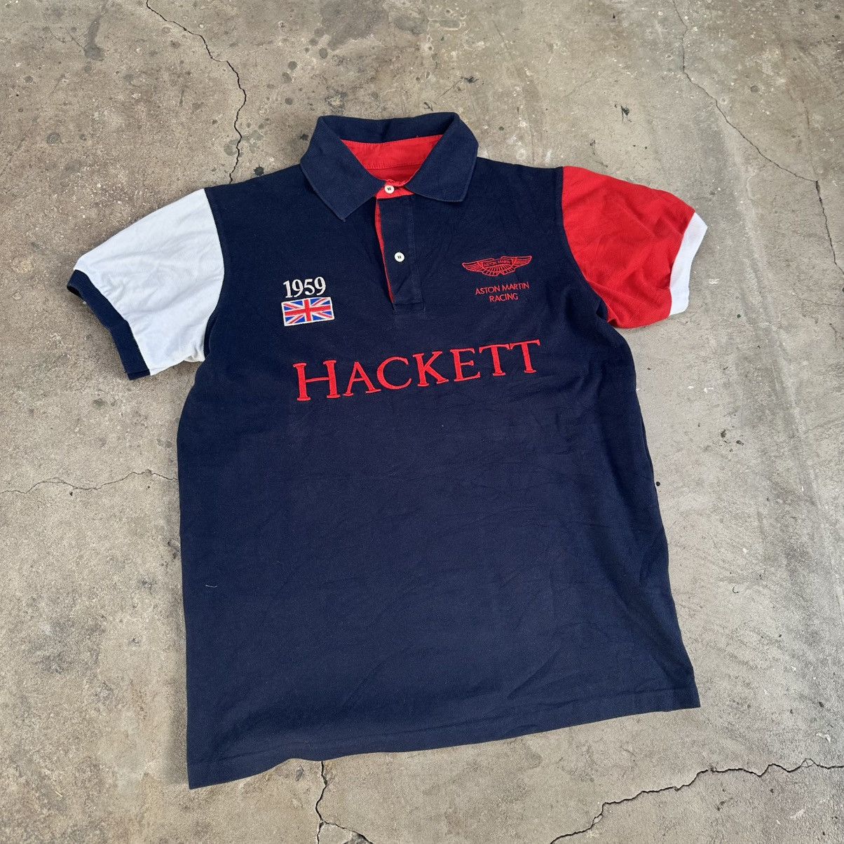 Formula 1 × Hackett Hackett Aston Martin England Racing Polos t-shirt Size US M / EU 48-50 / 2 - 2 Thumbnail