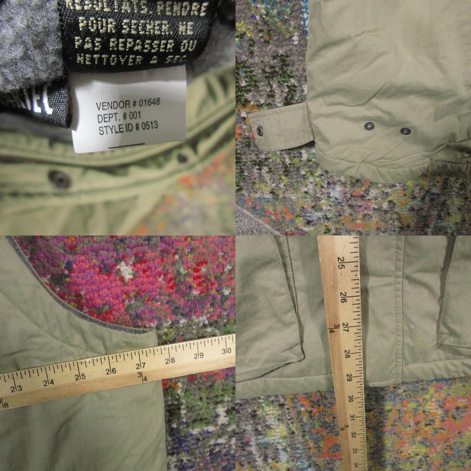 Eddie Bauer Eddie Bauer Vest Mens XL Beige Fleece Lined Full Zip Pockets Water Resistant Outdoor Camping Hiking Hunting Mer eng Style: Vest (Note: this seems off) Size US XL / EU 56 / 4 - 8 Thumbnail