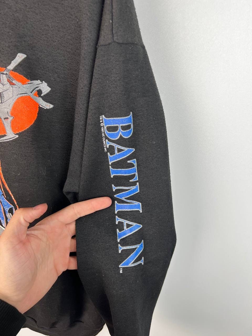 Marvel Comics Batman 1992 movie marvel vintage sweatshirt size S Size US S / EU 44-46 / 1 - 7 Thumbnail