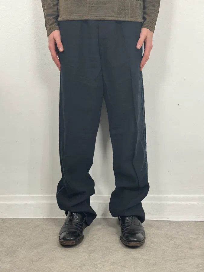 Issey Miyake Issey Miyake Navy Linen Cozy Pants Size US 32 / EU 48 - 2 Thumbnail