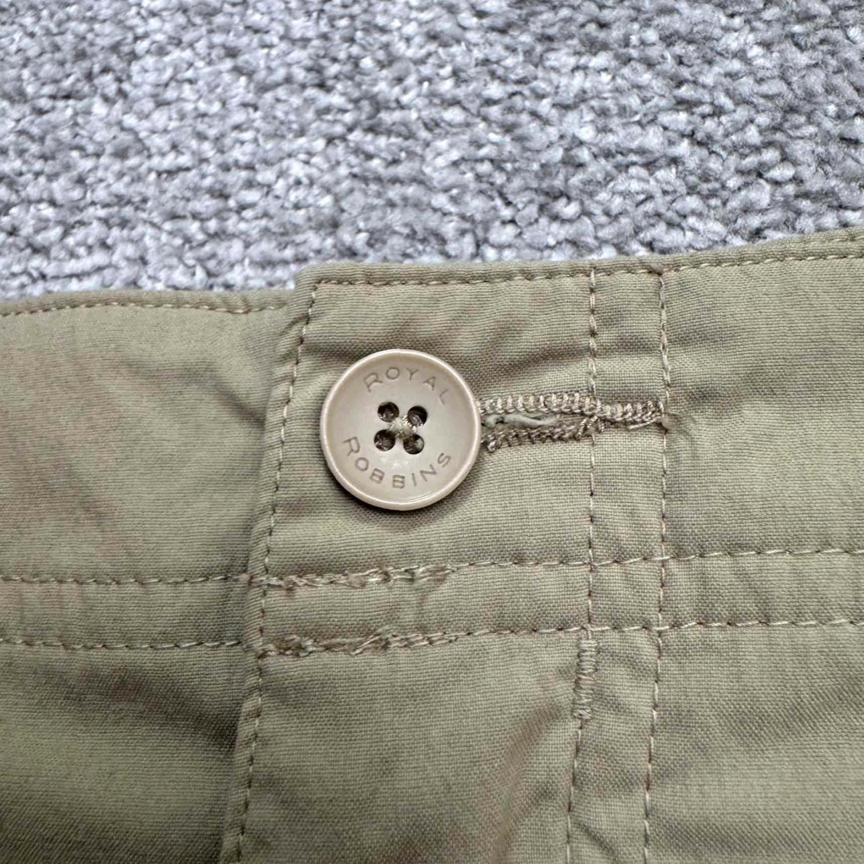 Royal Robbins Royal Robbins Pants Mens 40x30 Brown Cargo Nylon Outdoor Hiking Breathable Size US 40 / EU 56 - 3 Thumbnail