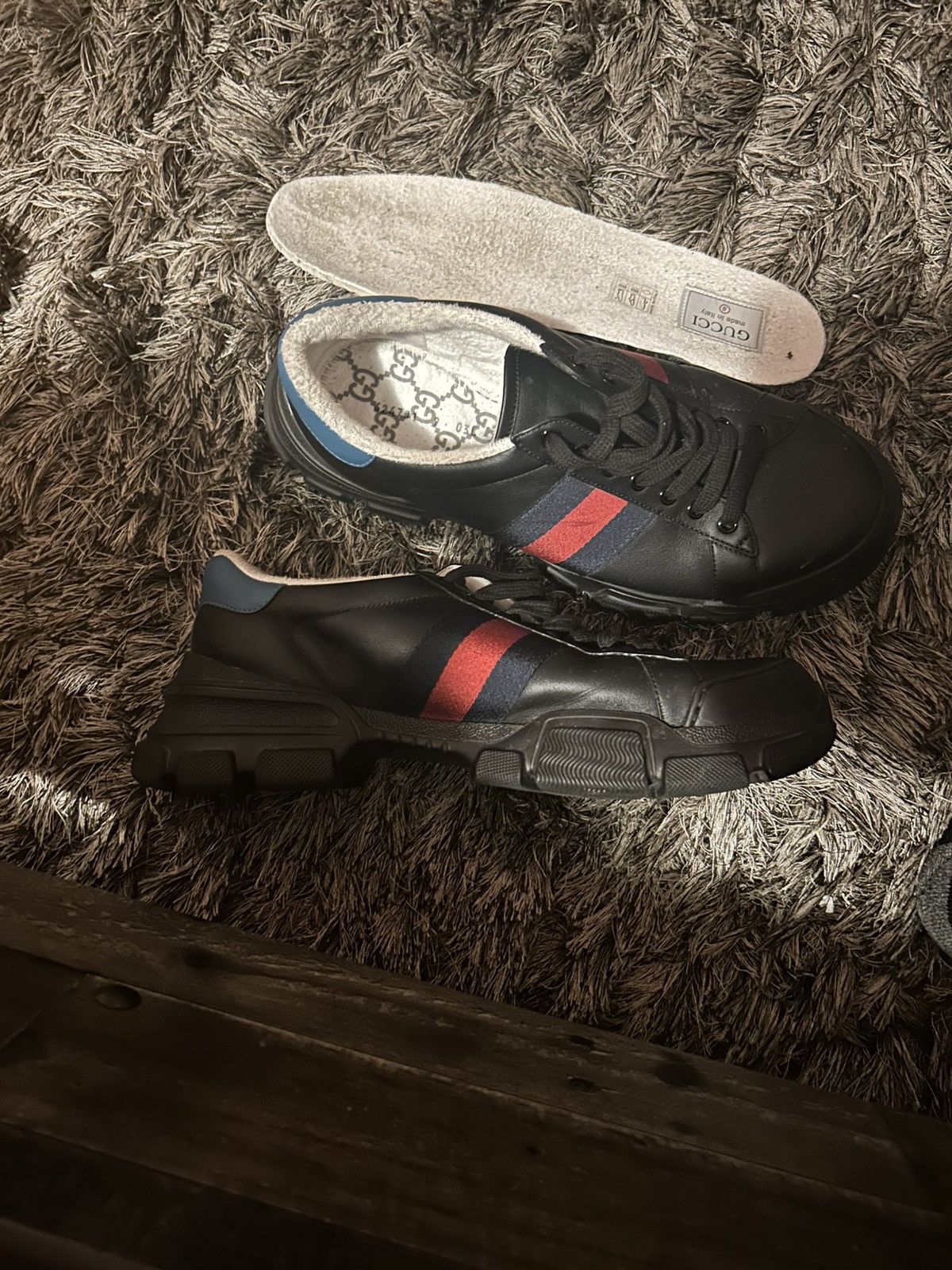 Gucci gucci nathan web marathon sneaker Size US 9 / EU 42 - 4 Thumbnail