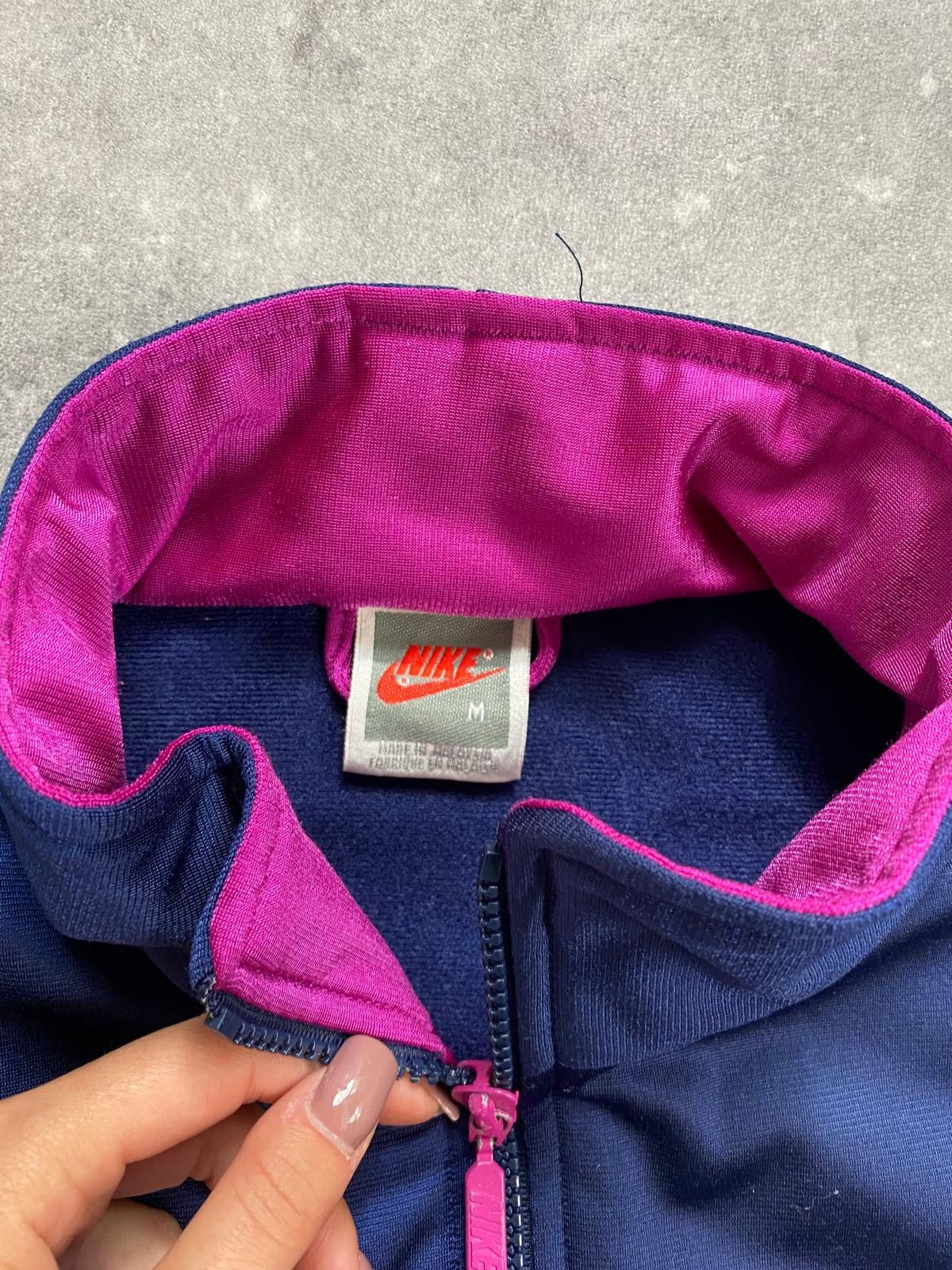 Nike × Vintage Rare! Vintage Late 80s / Early 90s NIKE Tracksuit Set Swoosh Size US L / EU 52-54 / 3 - 3 Thumbnail