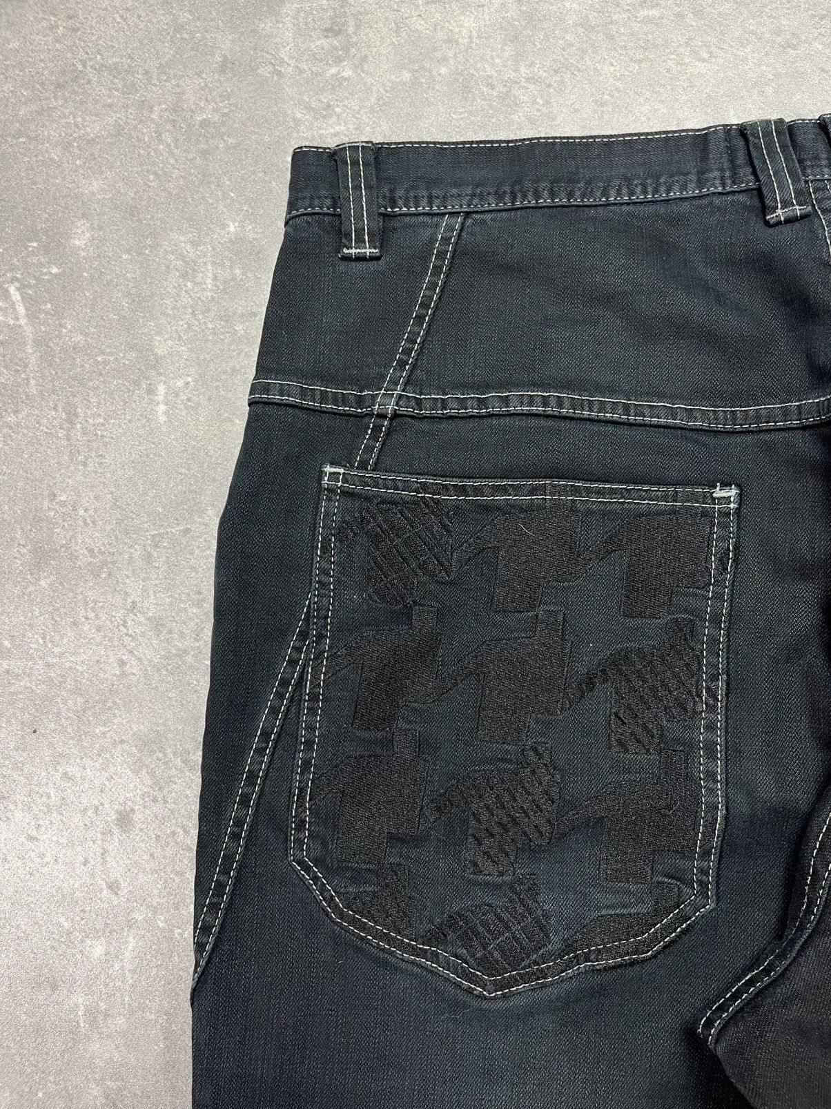 Karl Kani Karl Kani Big Logo Pockets Baggy Faded Denim Jeans 38 Size US 38 / EU 54 - 12 Thumbnail