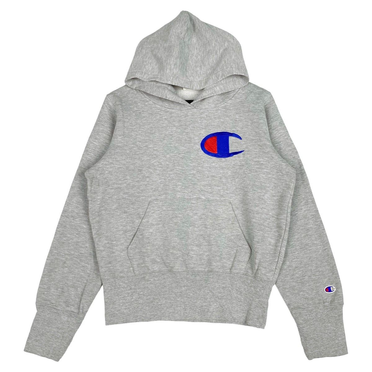 Champion × Vintage Vintage Champion Big Embroidered Hoodie Size M Size US M / EU 48-50 / 2 - 1 Thumbnail