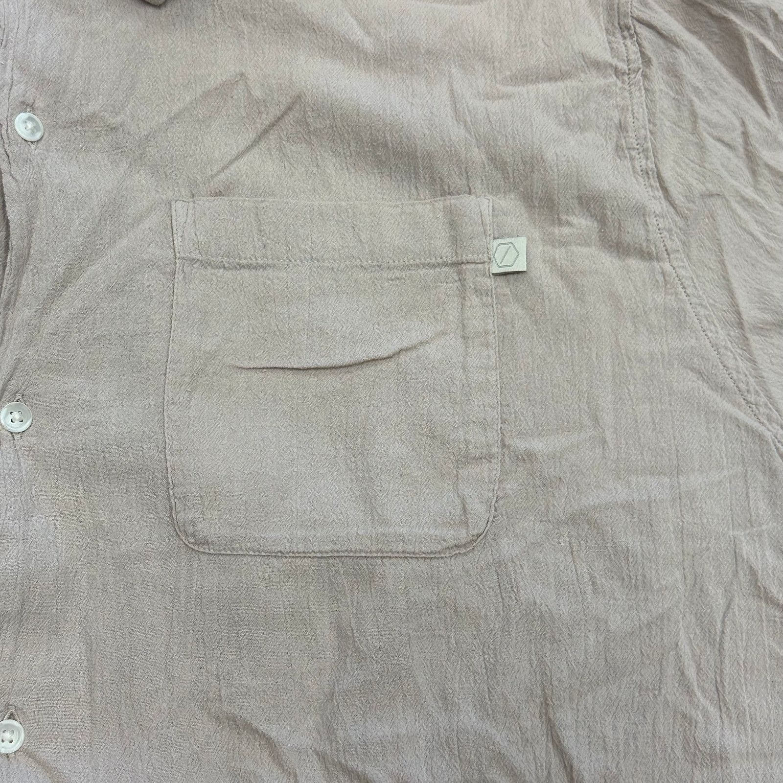 Standard Cloth Standard / Cloth Pastel Soft Pink Linen Button Up Size XL Size US XL / EU 56 / 4 - 3 Thumbnail