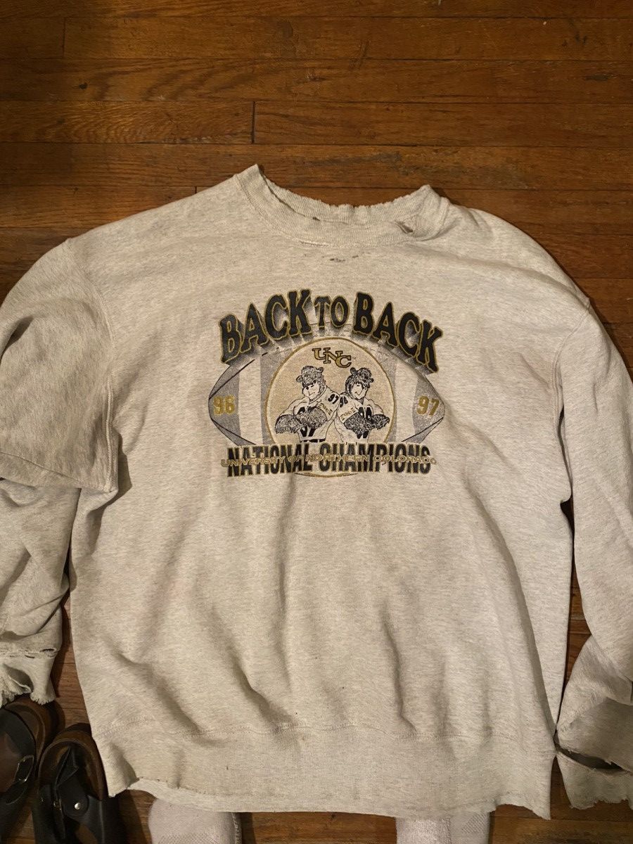 Other Back To Back UNC National Championship Crewneck 96-97 Size US XL / EU 56 / 4 - 2 Thumbnail