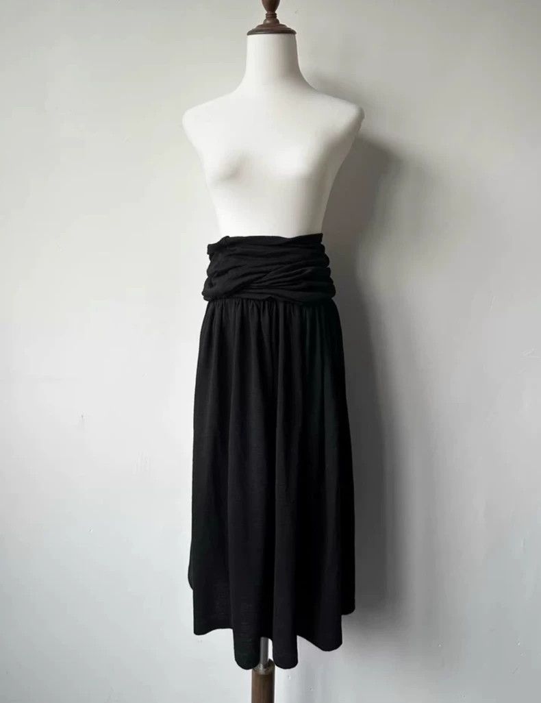 Junya Watanabe Junya Watanabe Wool Midi Skirt Size 28" / US 6 / IT 42 - 1 Thumbnail