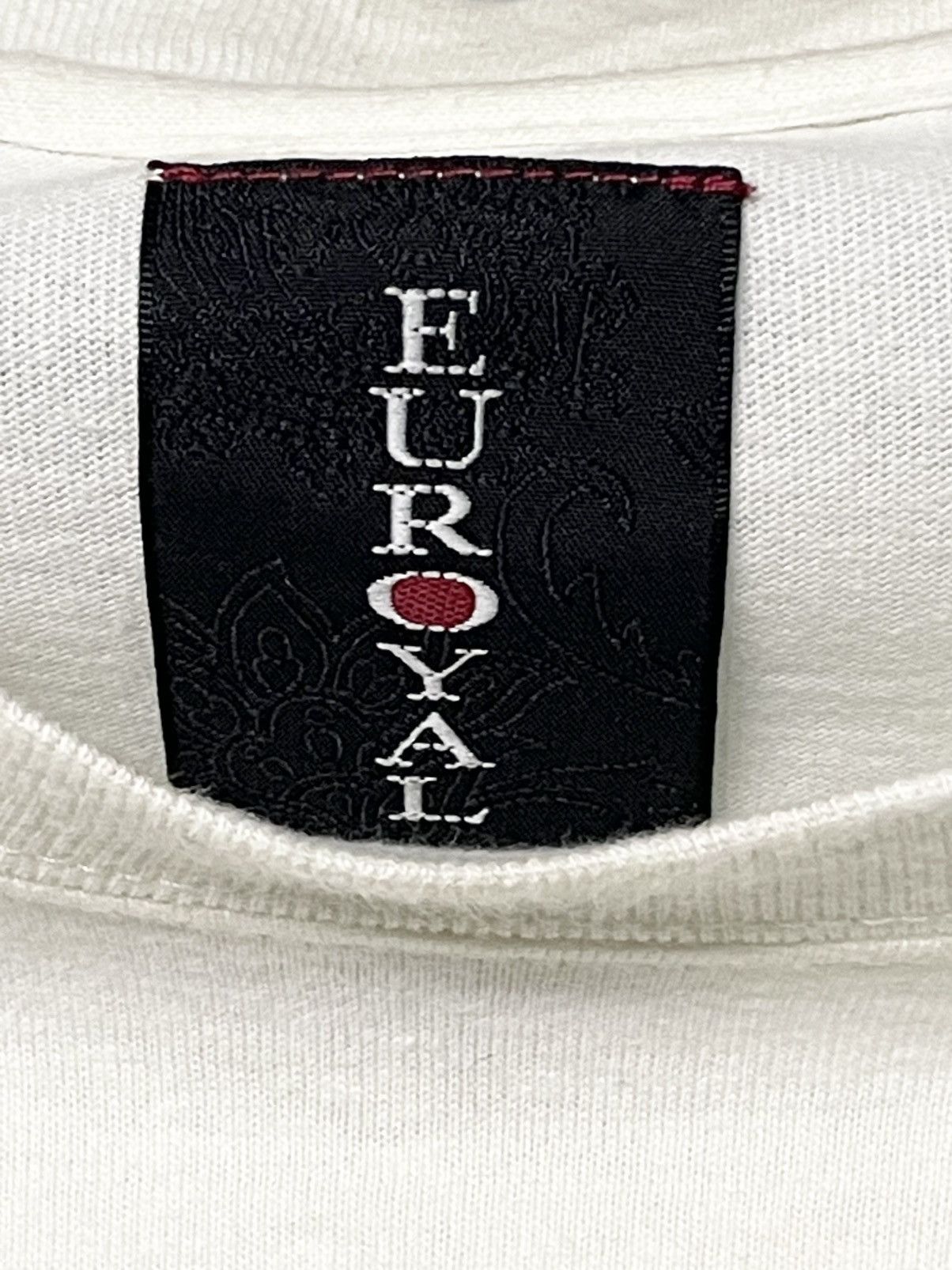 Japanese Brand Vintage 1990s Japan Designer Euroyal Poem Quotes Art Tshirt Size US L / EU 52-54 / 3 - 7 Thumbnail