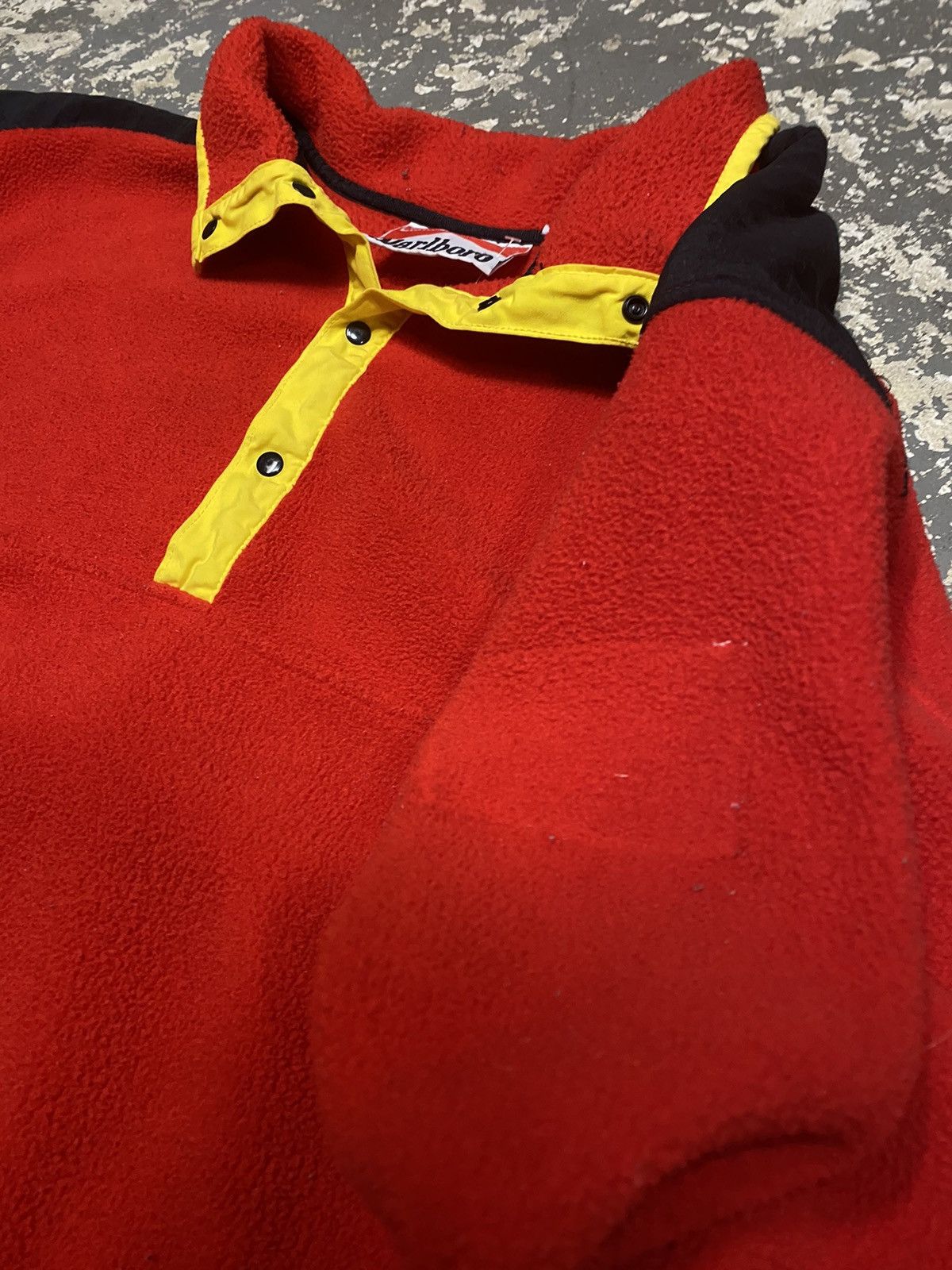 Marlboro Vintage Marlboro Unlimited Synchilla Botton Snap Fleece Size US L / EU 52-54 / 3 - 7 Thumbnail