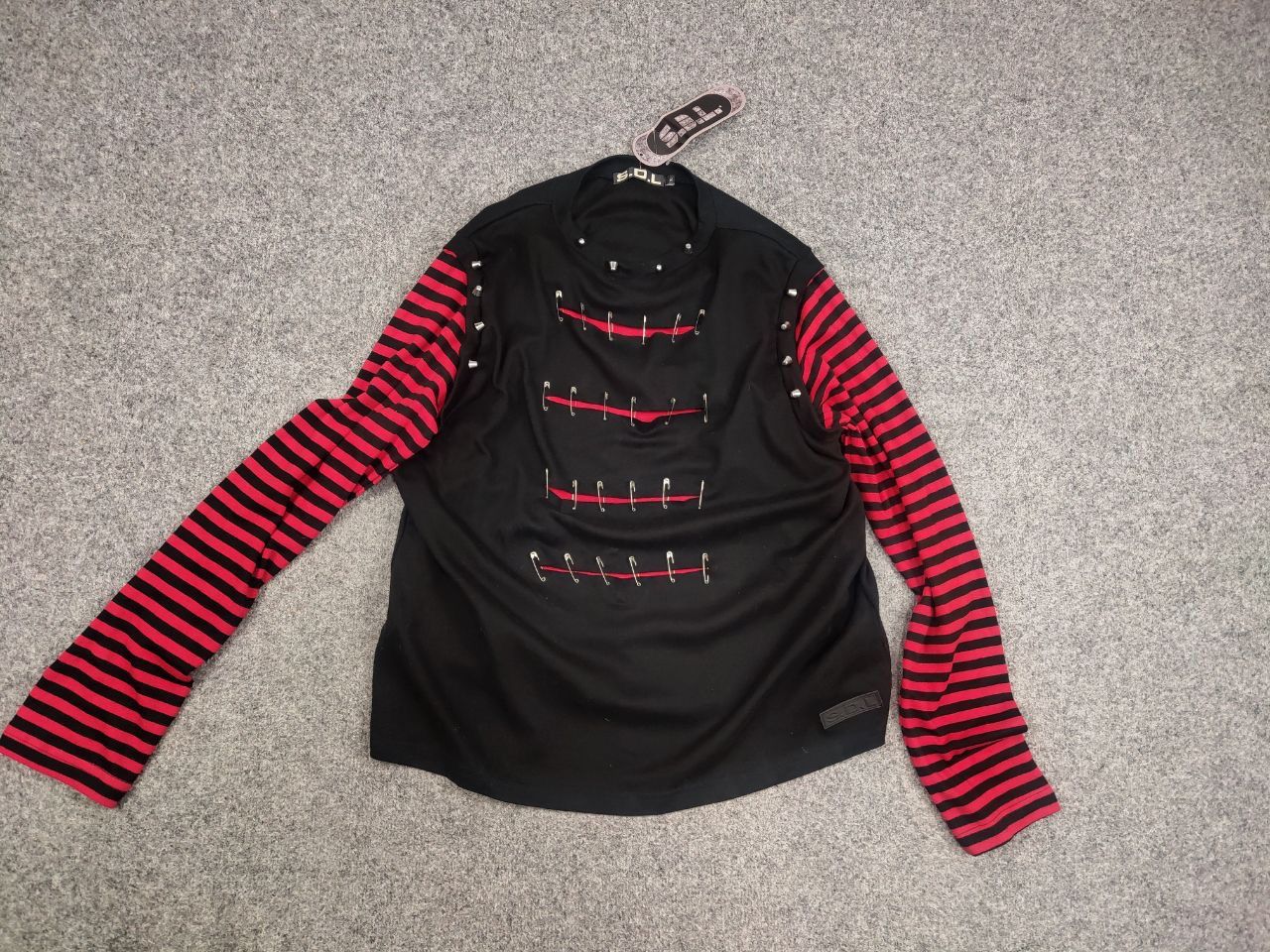 Hysteric Glamour × If Six Was Nine VTG Avant Garde Hysteric Glamour Junya Style Y2K Sweatshirt Size US XL / EU 56 / 4 - 12 Thumbnail
