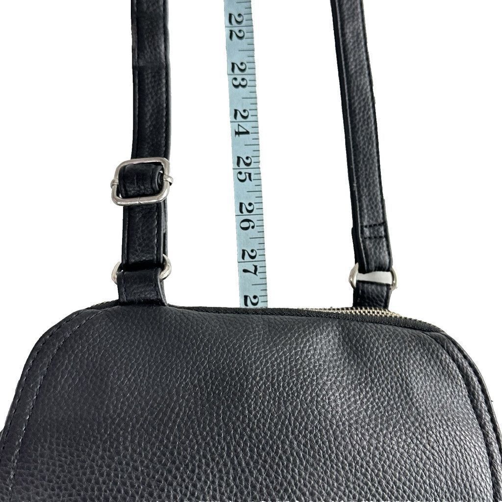 Roots Vtg Roots Triple Zip Compartment Faux Leather Crossbody Bag Size ONE SIZE - 17 Thumbnail