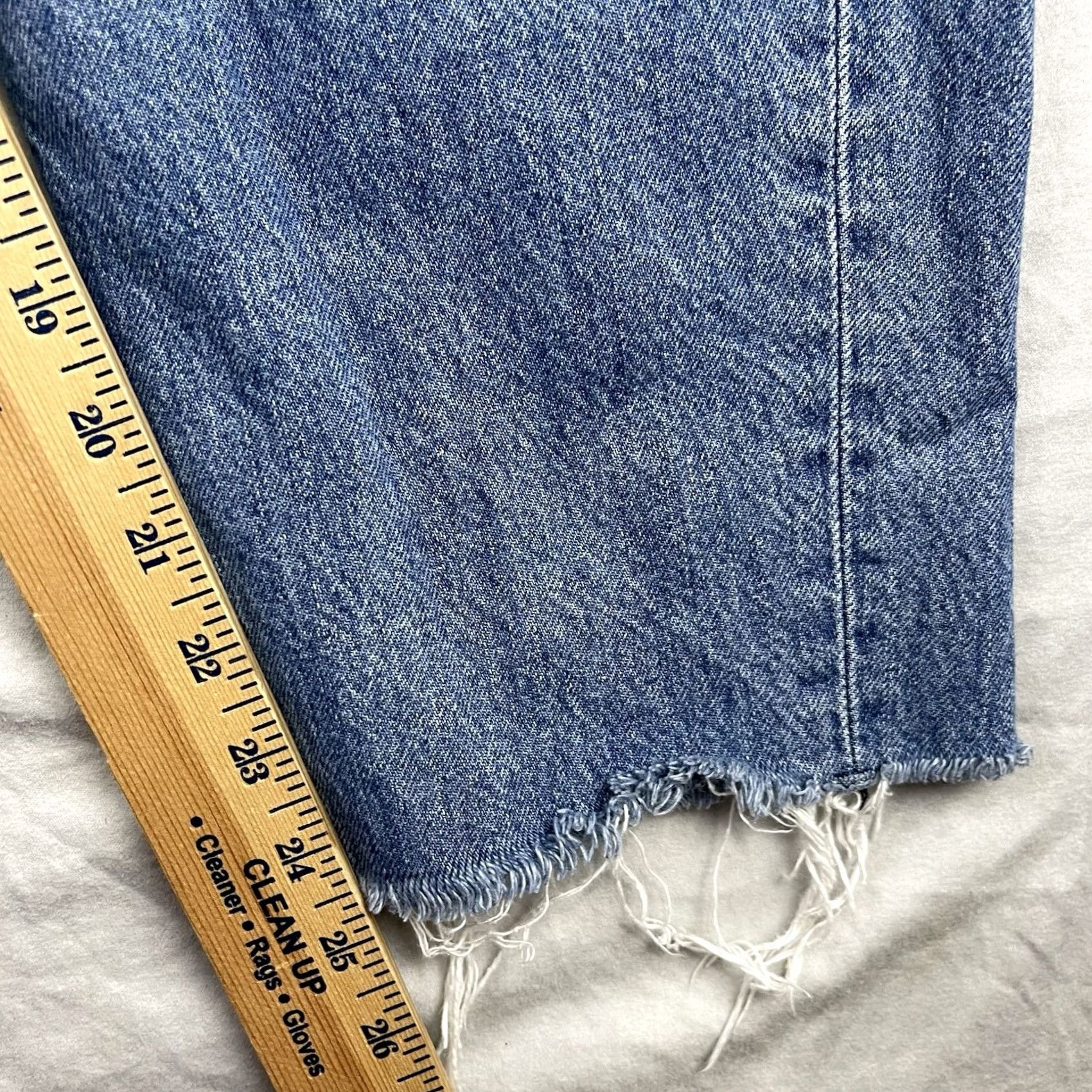 Rag & Bone rag & bone Jeans Womens 26 Blue 90s High Rise Brighton Button Fly Casual Jeans Size 26" / US 2 / IT 38 - 6 Thumbnail