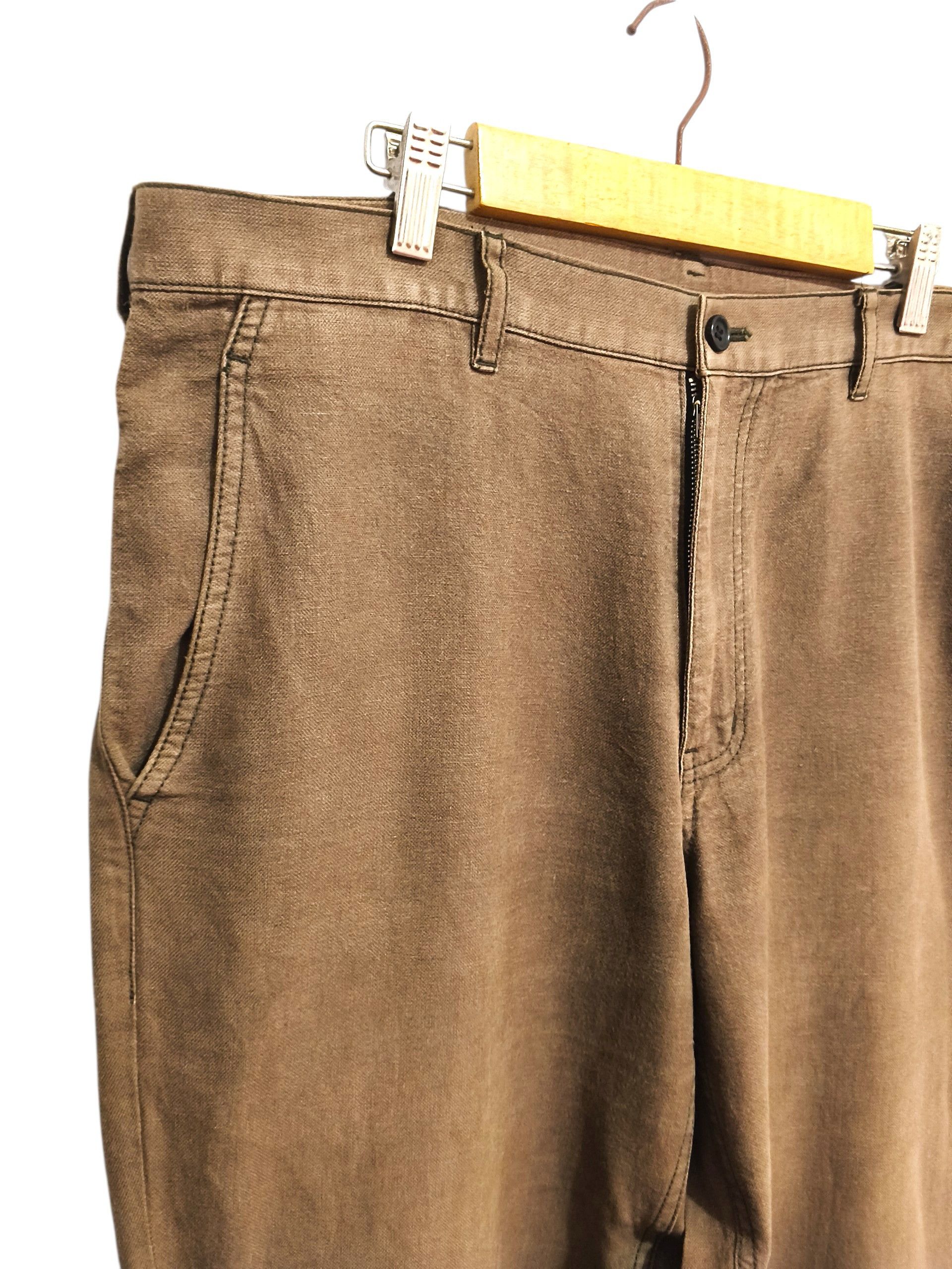Comme des Garcons Homme Deux AD2012 CDG HOMME DEUX WIDE STRAIGHT LEG PANTS Size US 34 / EU 50 - 5 Thumbnail