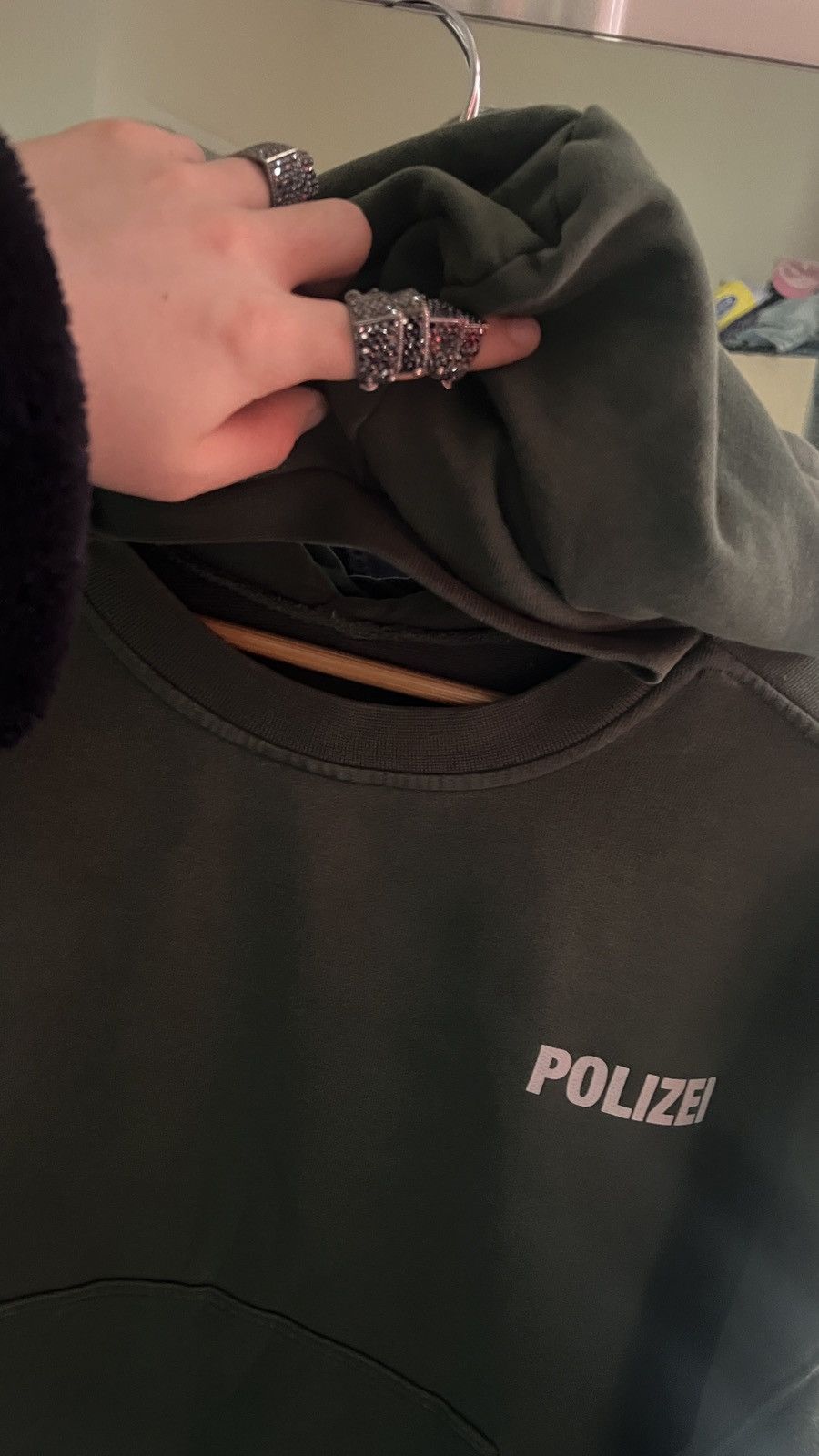Vetements Vetements Reversible Polizei Hoodie Size US XS / EU 42 / 0 - 5 Thumbnail