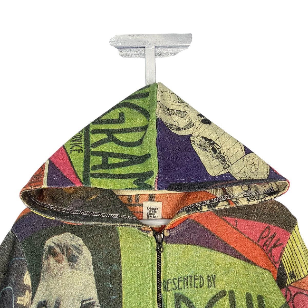 Other Vintage Graniph Japan All Over Print Full Zip Hoodie Sweater Size US M / EU 48-50 / 2 - 4 Thumbnail