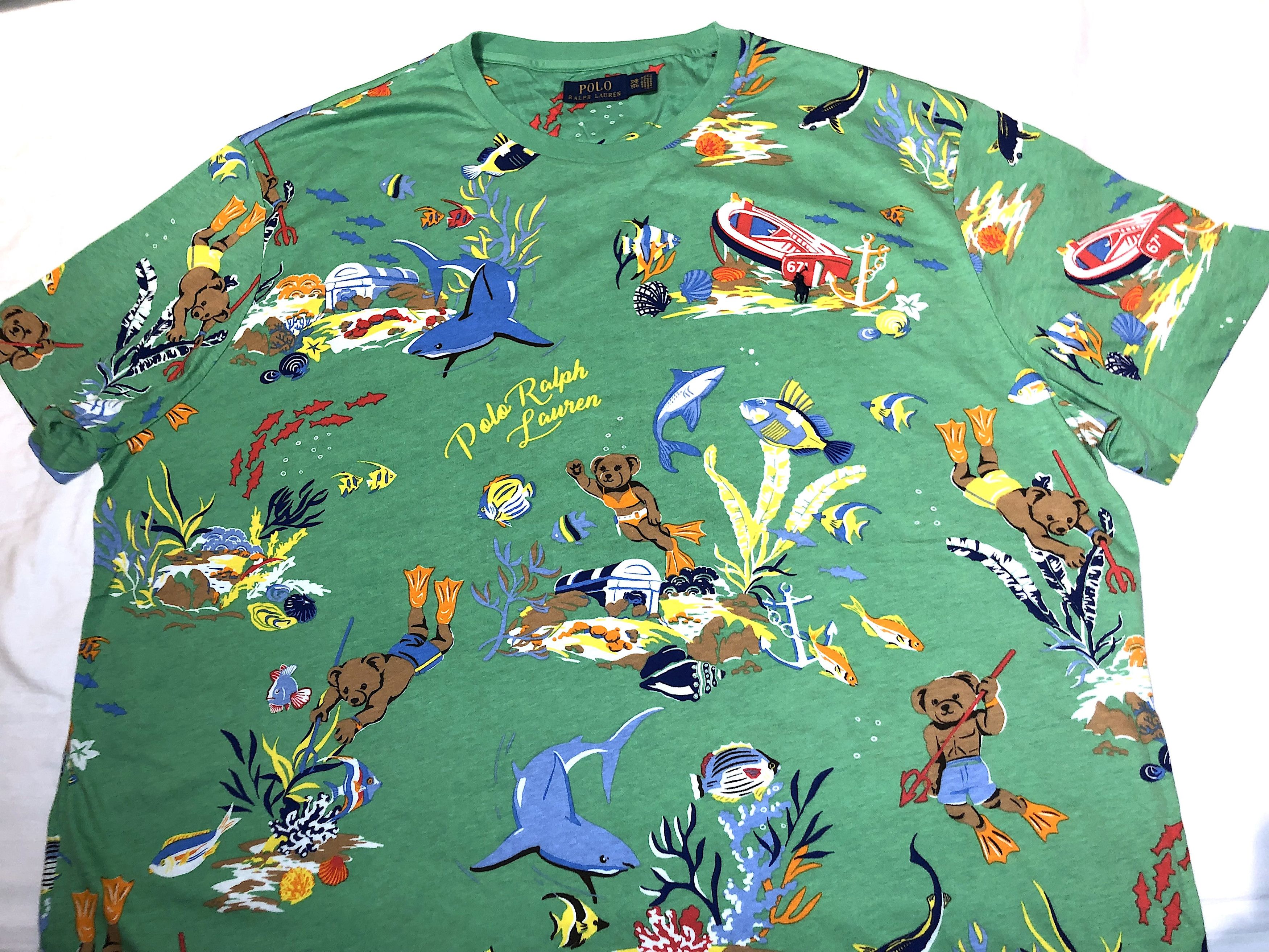 Ralph Lauren Ralph Lauren T-Shirt 5XL Big Size US XXL / EU 58 / 5 - 6 Thumbnail