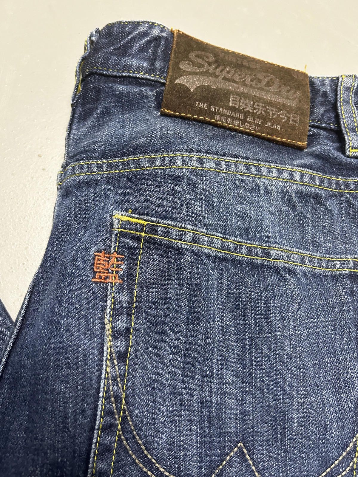 Superdry Superdry The Standard Blue Jeans - Classic Fit Size US 34 / EU 50 - 5 Thumbnail