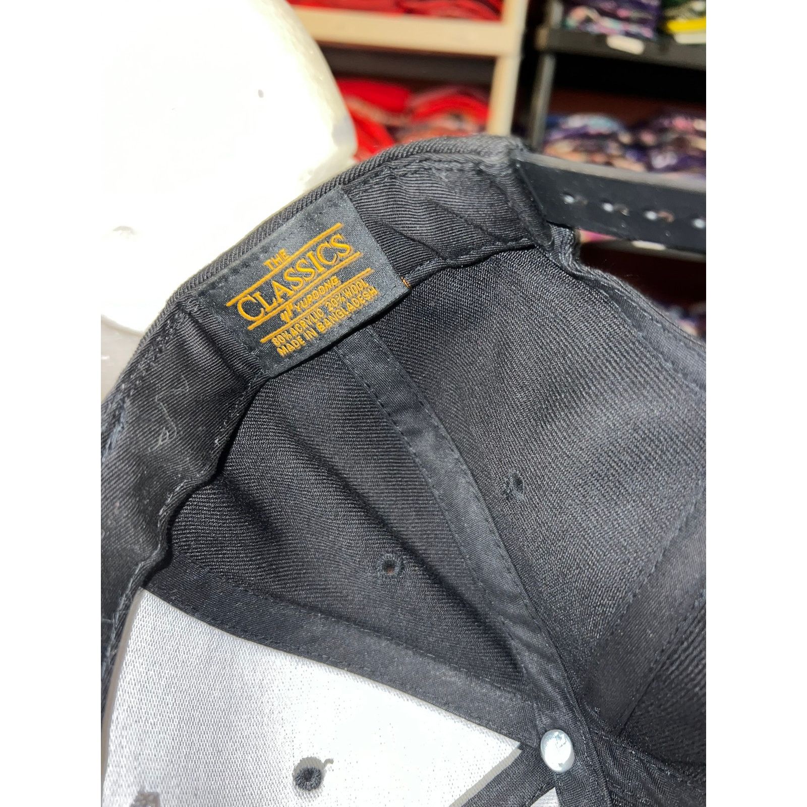 Vintage Vintage Journey Band Hat Snapback Tour Concert Black Cap OS Size ONE SIZE - 8 Thumbnail