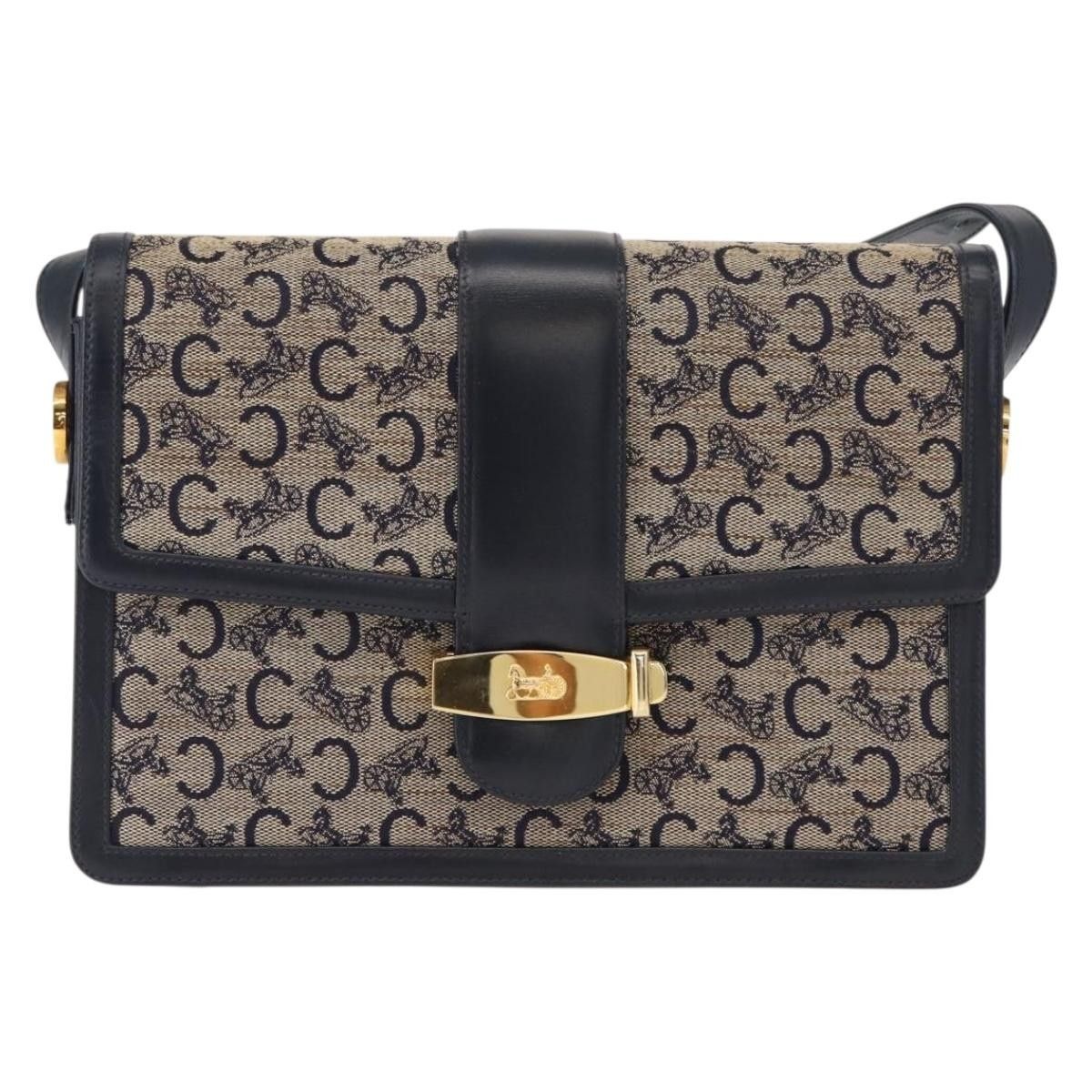 Celine Celine C Sulky Shoulder bag Canvas and Leather Size ONE SIZE - 1 Thumbnail