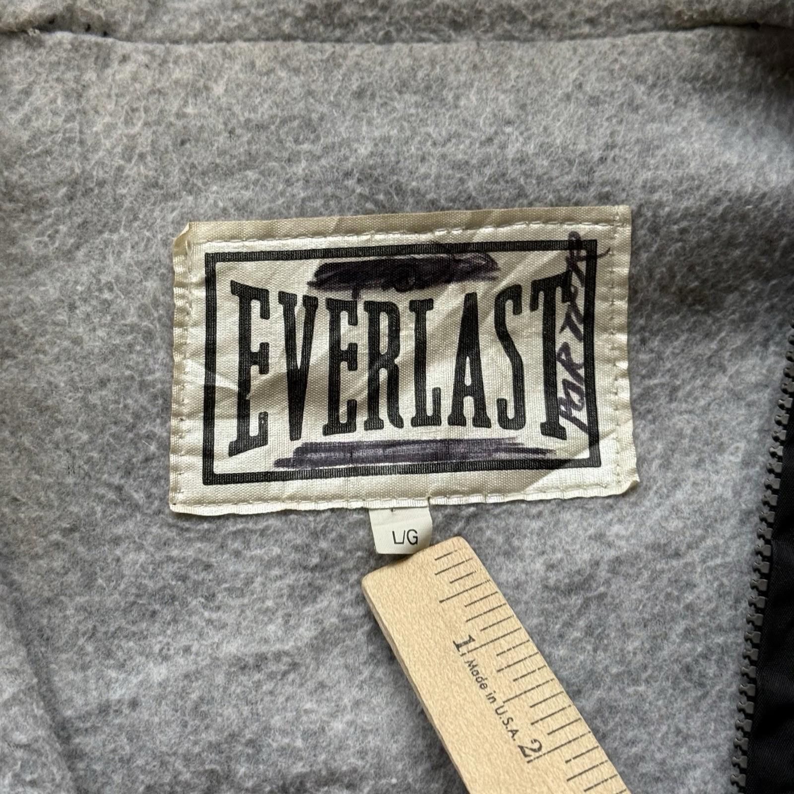 Everlast Vintage Everlast Windbreaker Jacket L Full Zip Men’s Size US L / EU 52-54 / 3 - 3 Thumbnail
