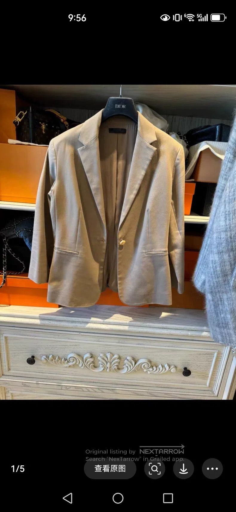 The Row The row size 6 Brown jacket Size L / US 10 / IT 46 - 4 Thumbnail