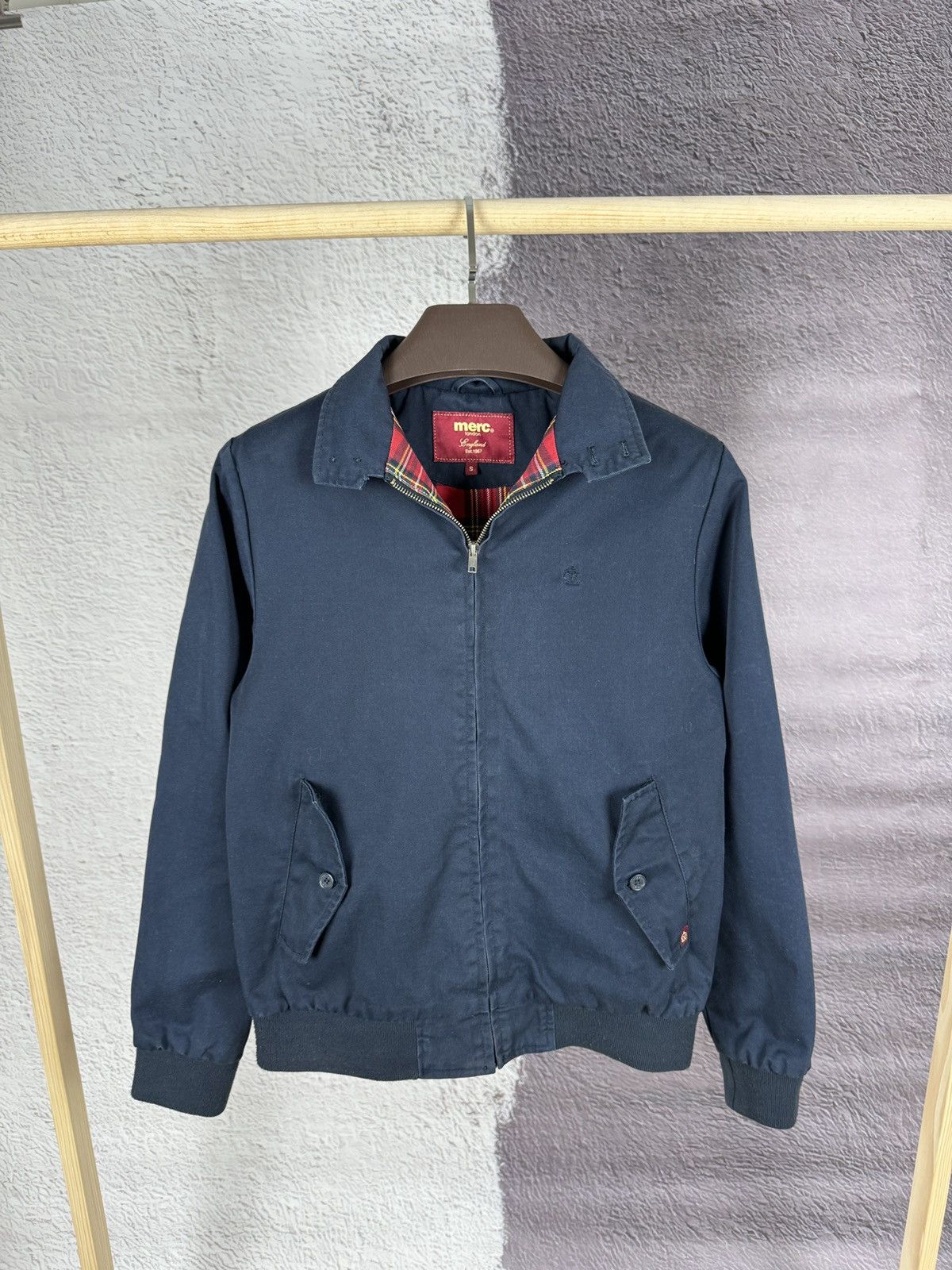 Merc London vintage harrington style AW13 bomber jacket