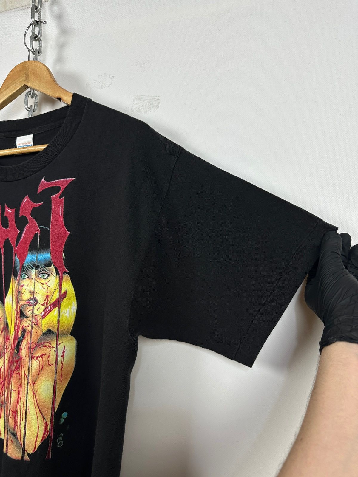 Vintage Vintage Faust Love Of The Damned Graphic Horror Comic Shirt Size US L / EU 52-54 / 3 - 12 Thumbnail