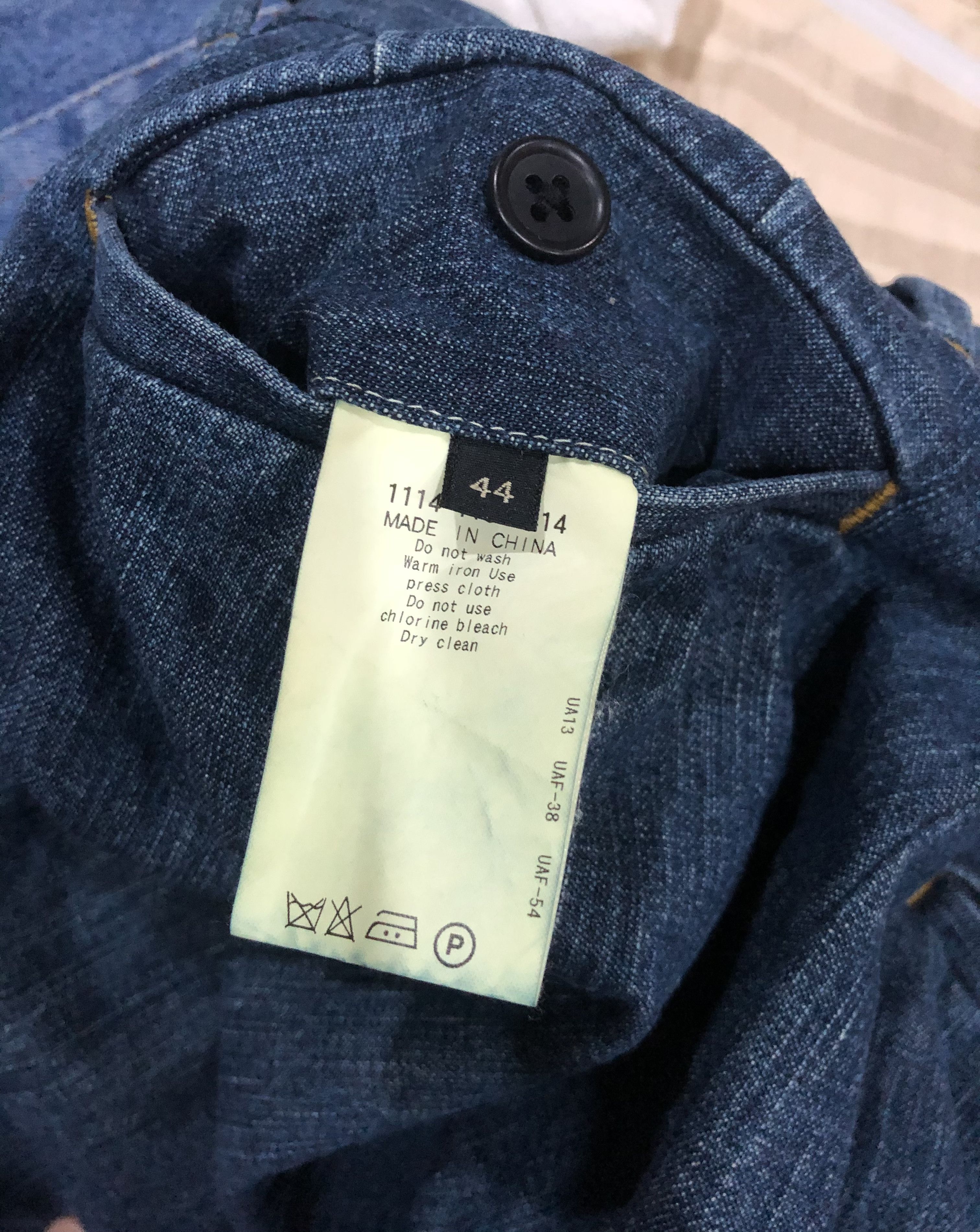 United Arrows White Label United Arrows Denim Cropped Pants Size US 29 - 9 Thumbnail