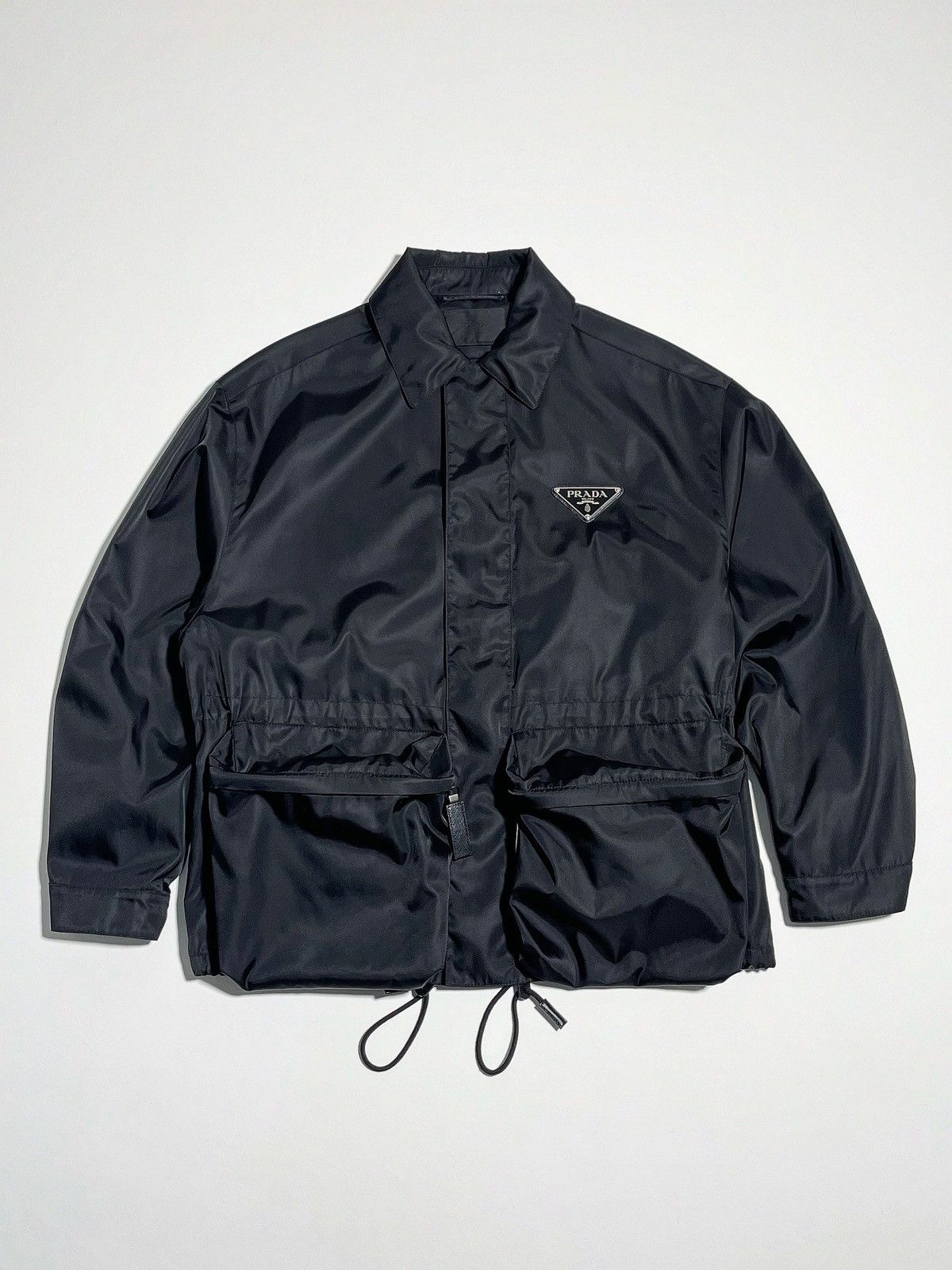 Prada SS20 Black Nylon Cargo Jacket Size US S / EU 44-46 / 1 - 1 Thumbnail