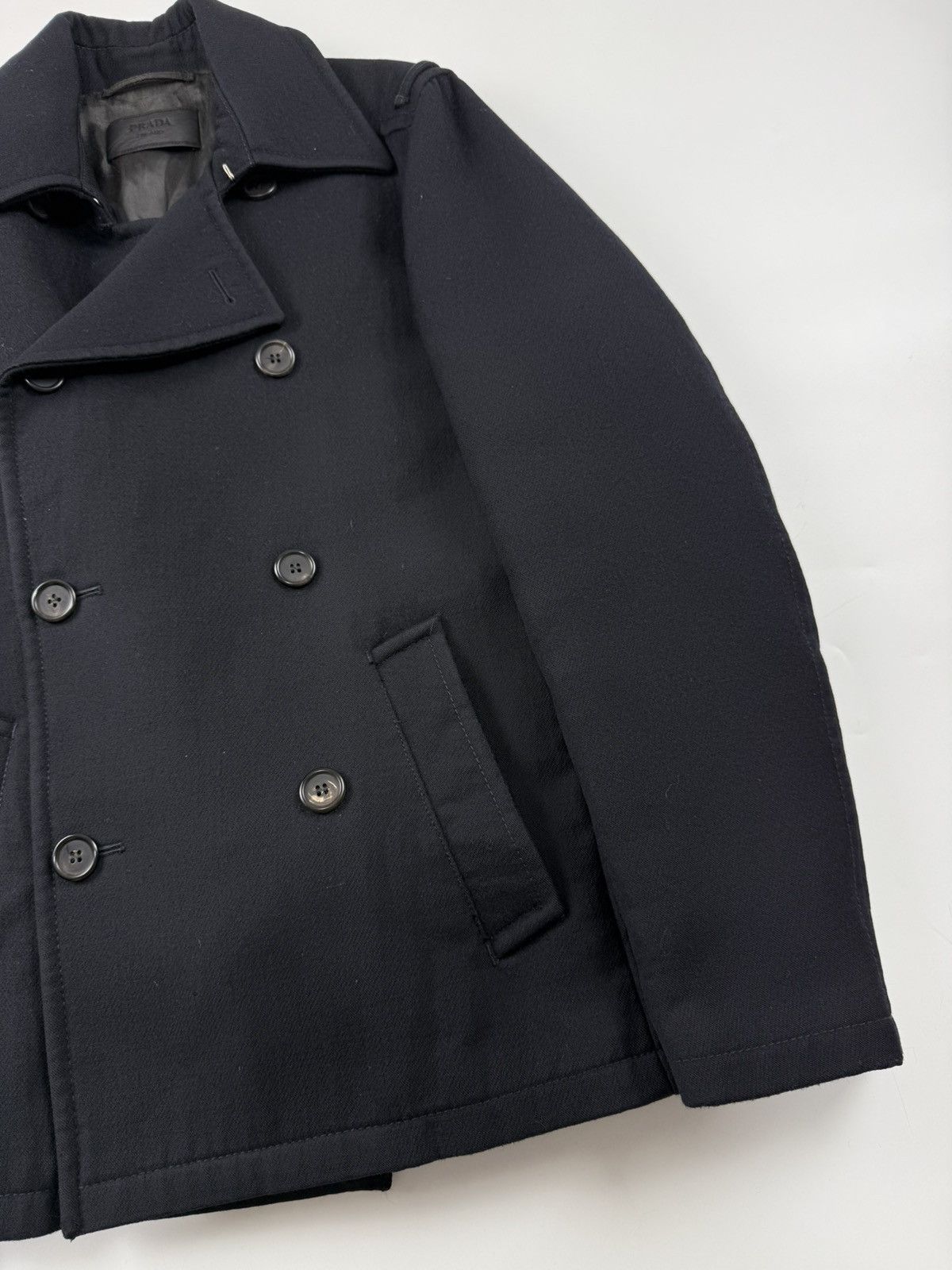 Prada Prada F/W’09 Wool Pea Coat Size US S / EU 44-46 / 1 - 4 Thumbnail