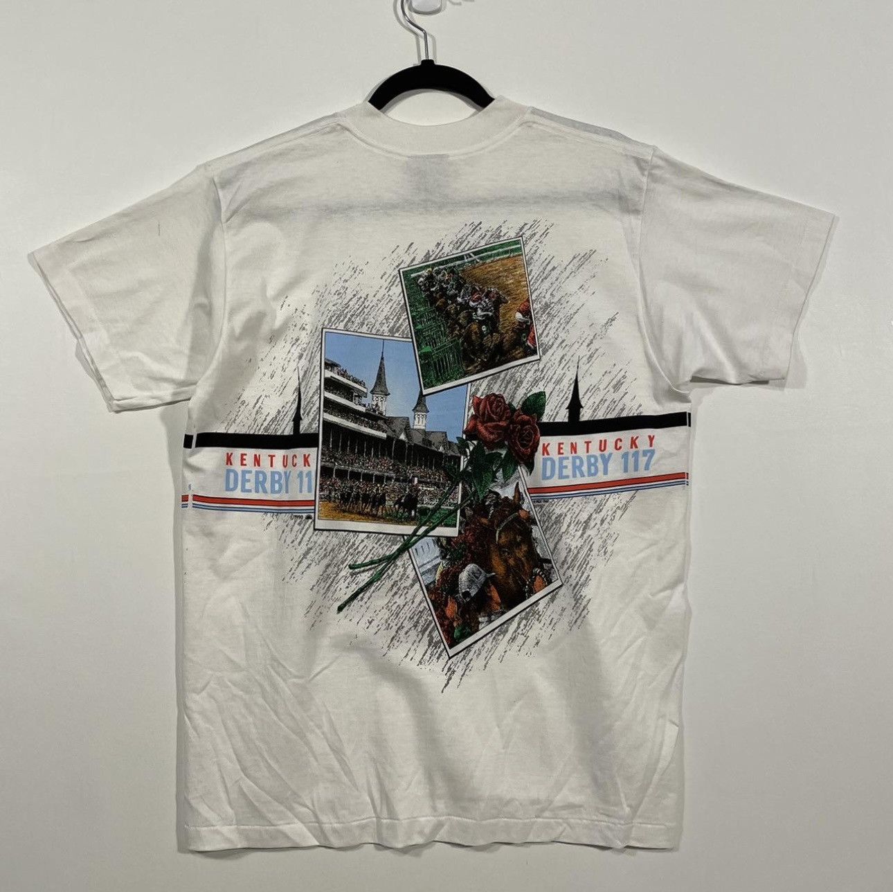 Other Vintage 1990 Kentucky Derby Single Stitch T Shirt Size US L / EU 52-54 / 3 - 2 Thumbnail