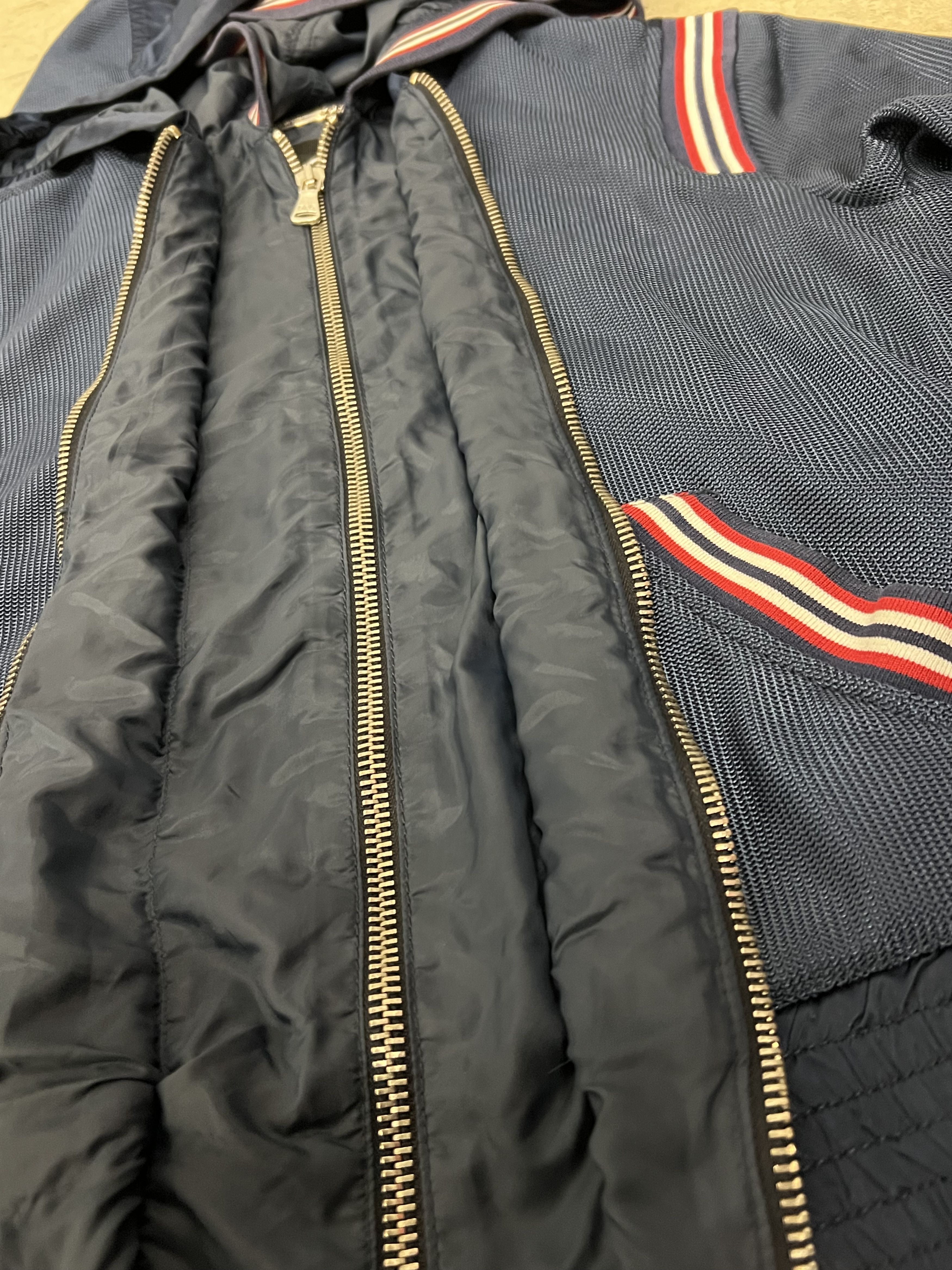 Dolce & Gabbana Chaqueta Dolce & Gabbana Double Layer Navy Blue Archive Size US M / EU 48-50 / 2 - 6 Thumbnail