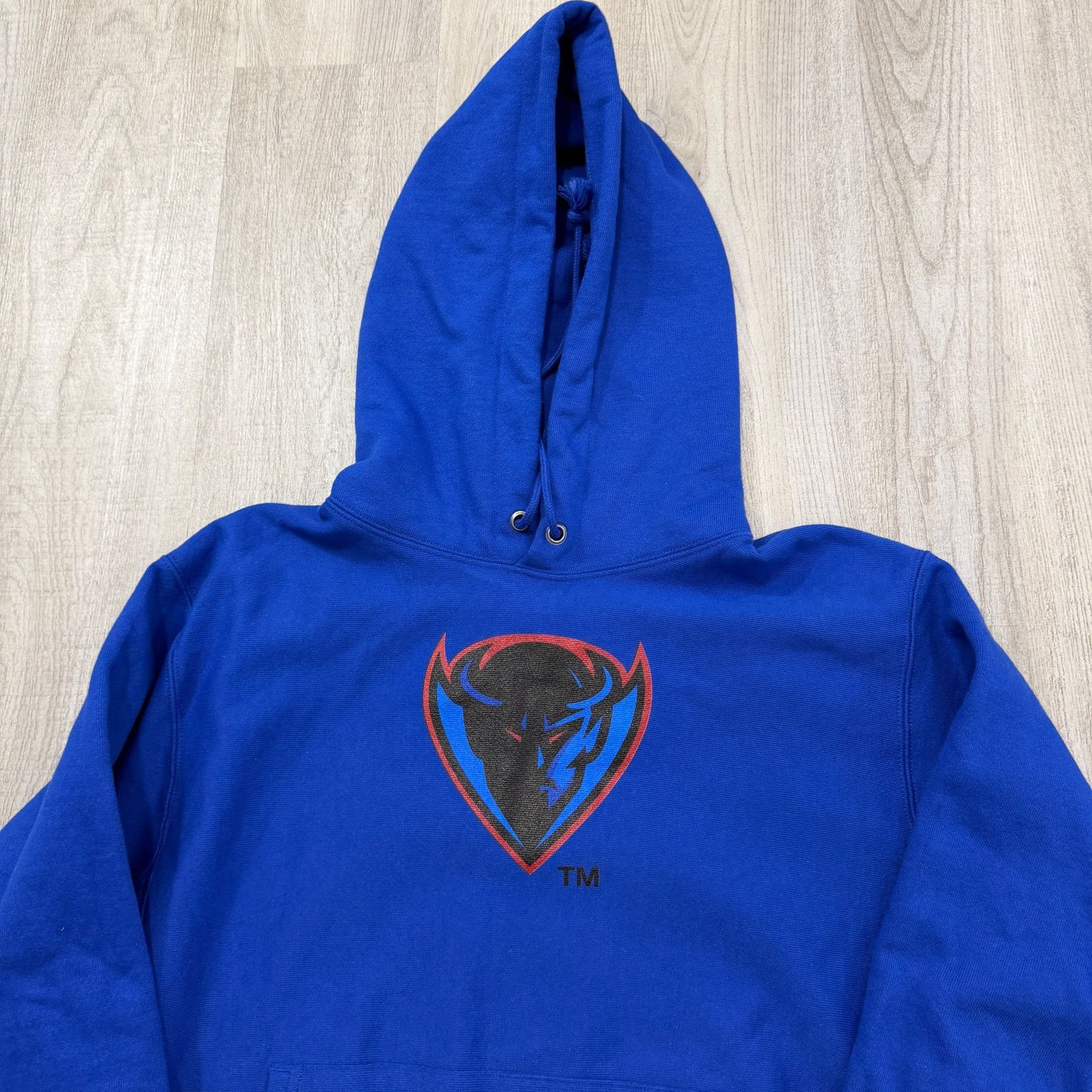 Champion Champion Reverse Weave DePaul Blue Demons Hoodie Medium Size US M / EU 48-50 / 2 - 2 Thumbnail