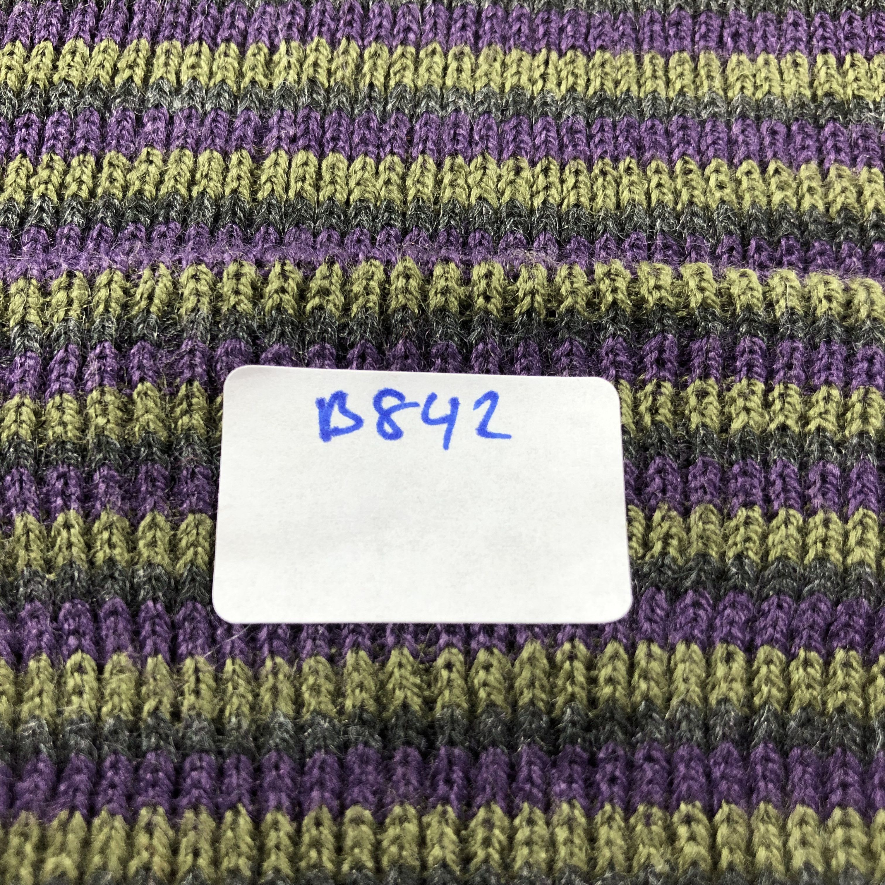 Vintage Maban of Scotland Striped Beanie Snowcap Snow Hat B842 Size ONE SIZE - 7 Thumbnail
